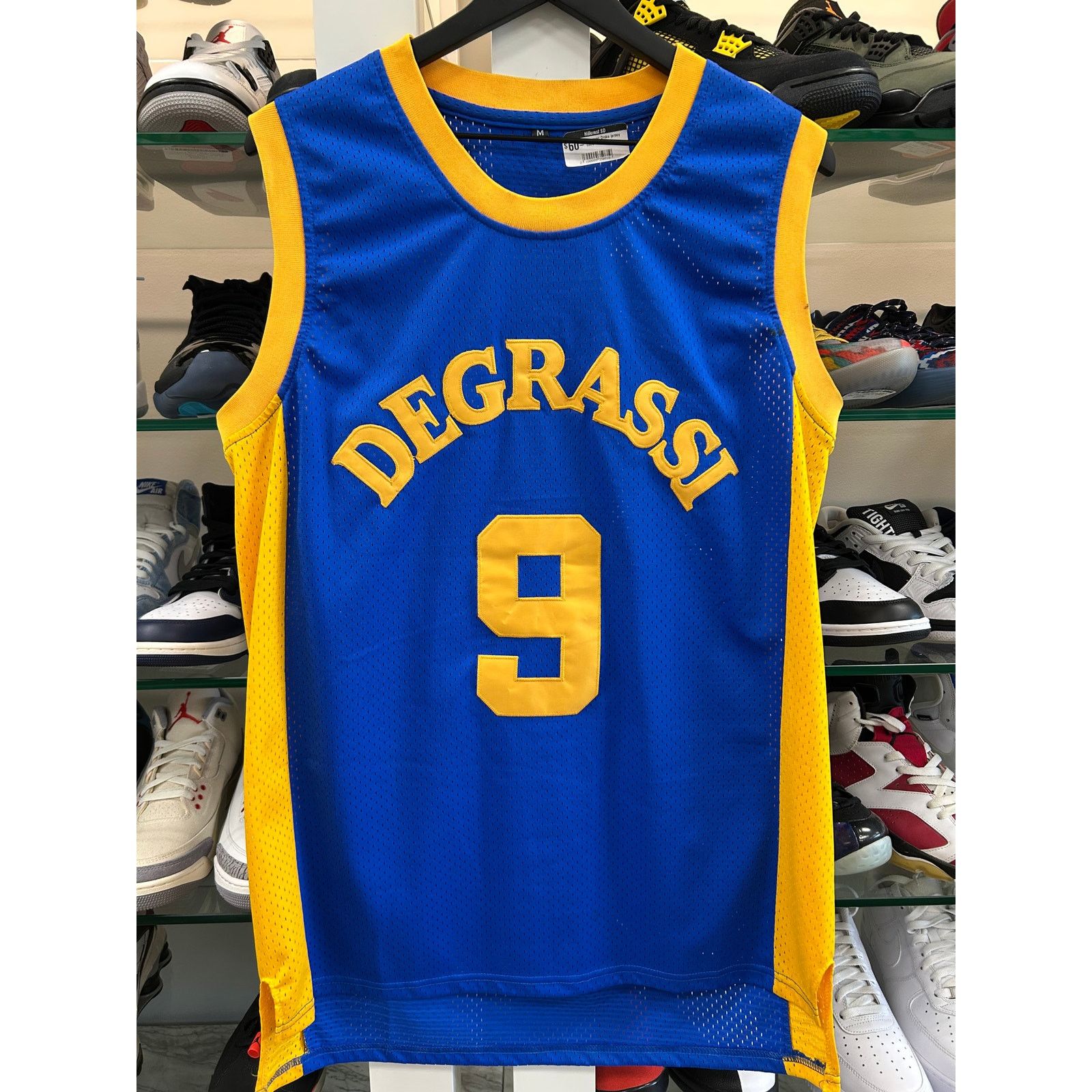 Vintage Drake Jimmy Brooks #9 Degrassi Community Panthers jersey M Size US M / EU 48-50 / 2 - 1 Thumbnail