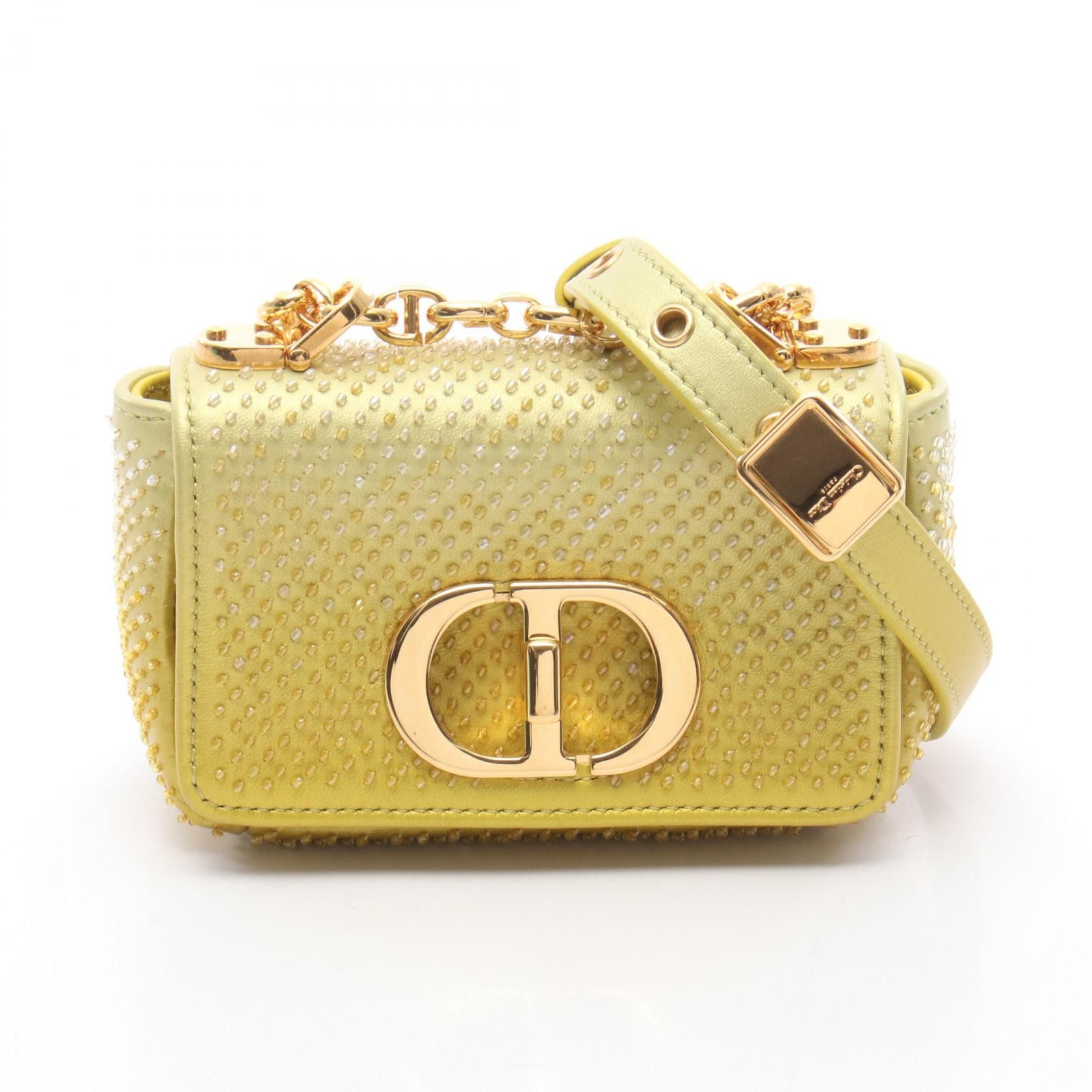 Dior Dior Dior CARO MICRO Leather Shoulder Bag Leather Shoulder Bag DUTY FREE for USA Size ONE SIZE - 1 Thumbnail