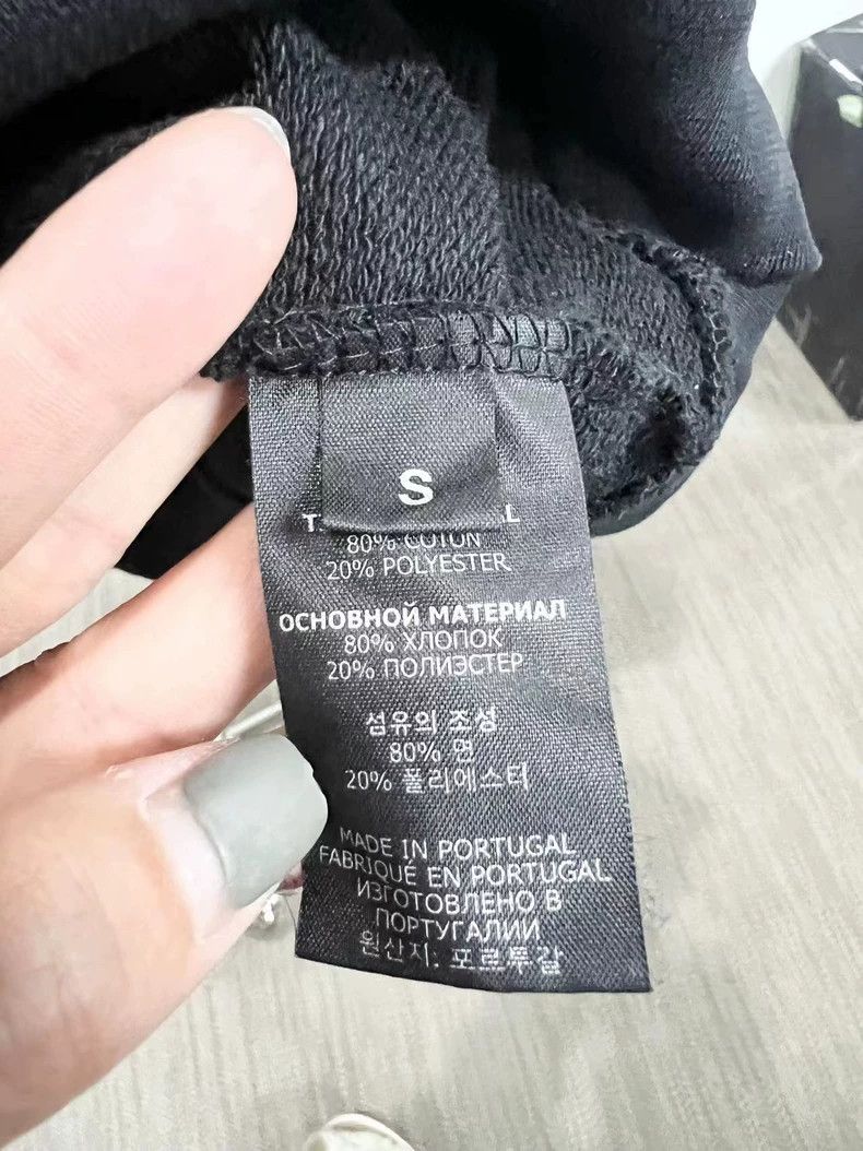 Vetements Vetements 21FW Black Logo Print Oversized Hooded Sweatshir Size US S / EU 44-46 / 1 - 4 Thumbnail