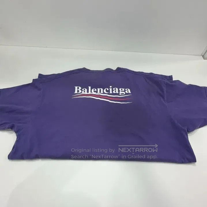 Balenciaga Balenciaga Political Campaign Blue T. Size US S / EU 44-46 / 1 - 6 Thumbnail