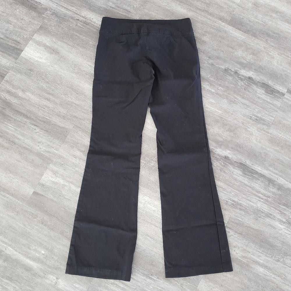Designer Black Lace Detailed Silhouette Business Pant Size 30" / US 8 / IT 44 - 3 Thumbnail