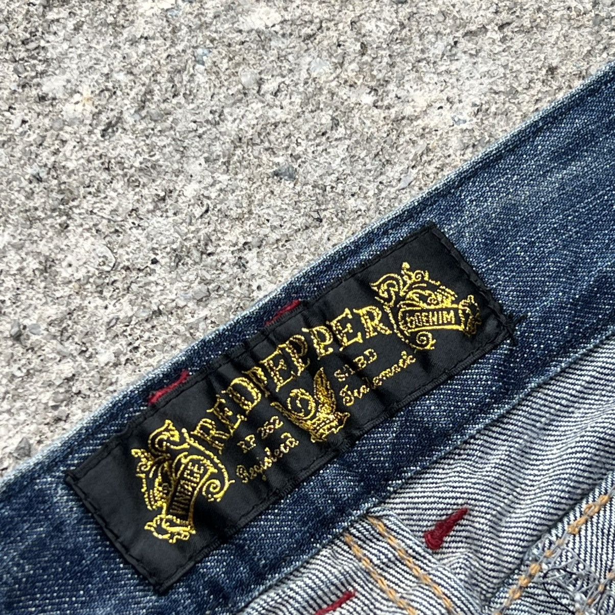 Japanese Brand “REDPEPPER” ACID WASH FLARE JEANS Size 28" / US 6 / IT 42 - 7 Thumbnail