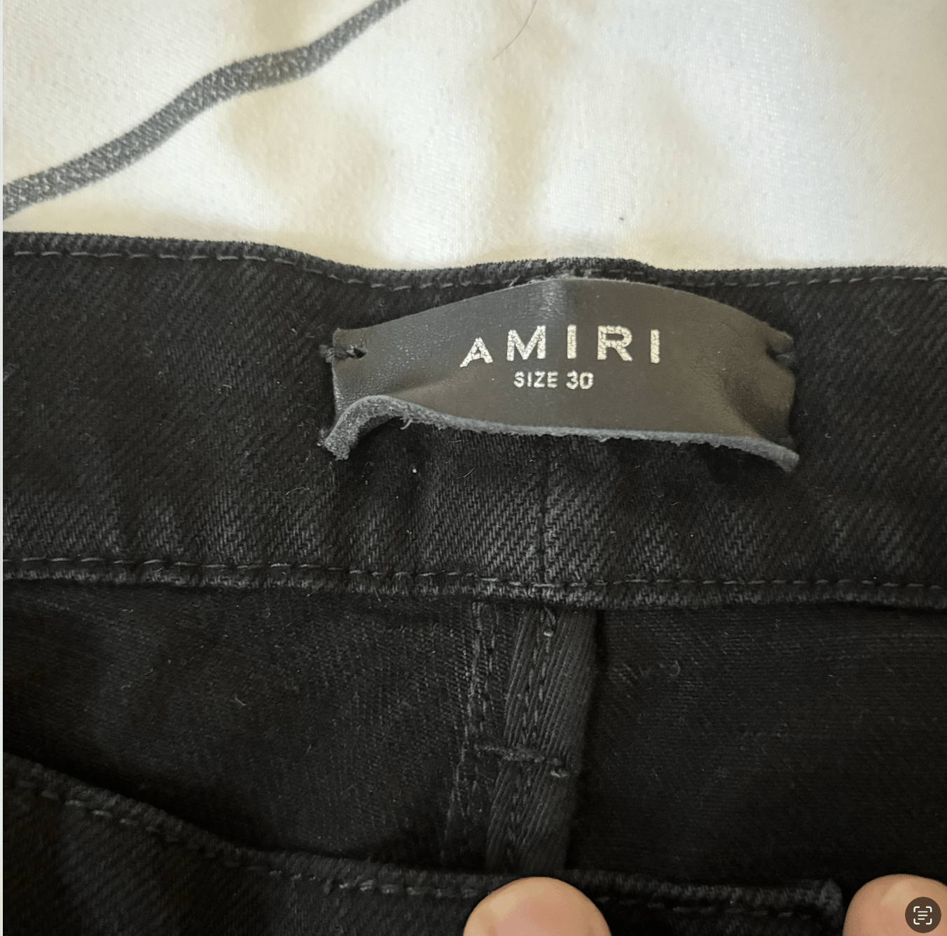 Amiri Amiri Black Denim Carpenter Pants Size US 30 / EU 46 - 5 Thumbnail
