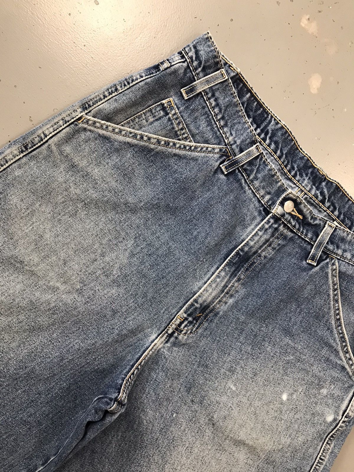Levi's Vintage Levi’s Strauss & co L2 carpenter denim short Size US 37 - 5 Thumbnail