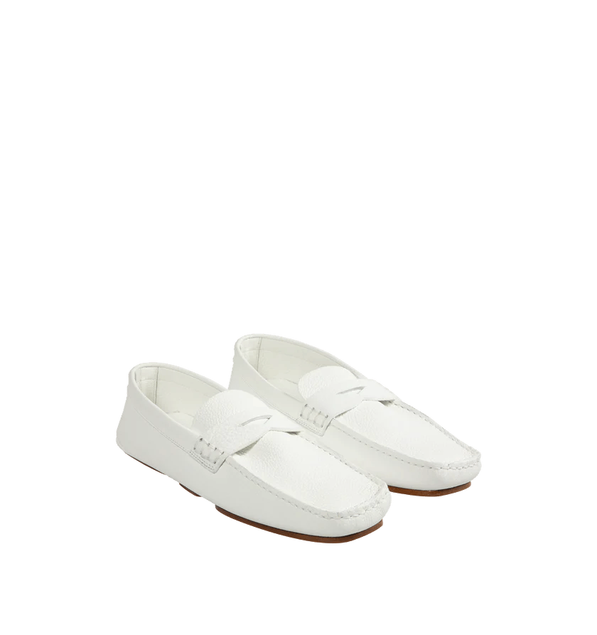 KHAITE o1h1sh11225 Billy Loafer in White Size US 8 / IT 38 - 2 Thumbnail
