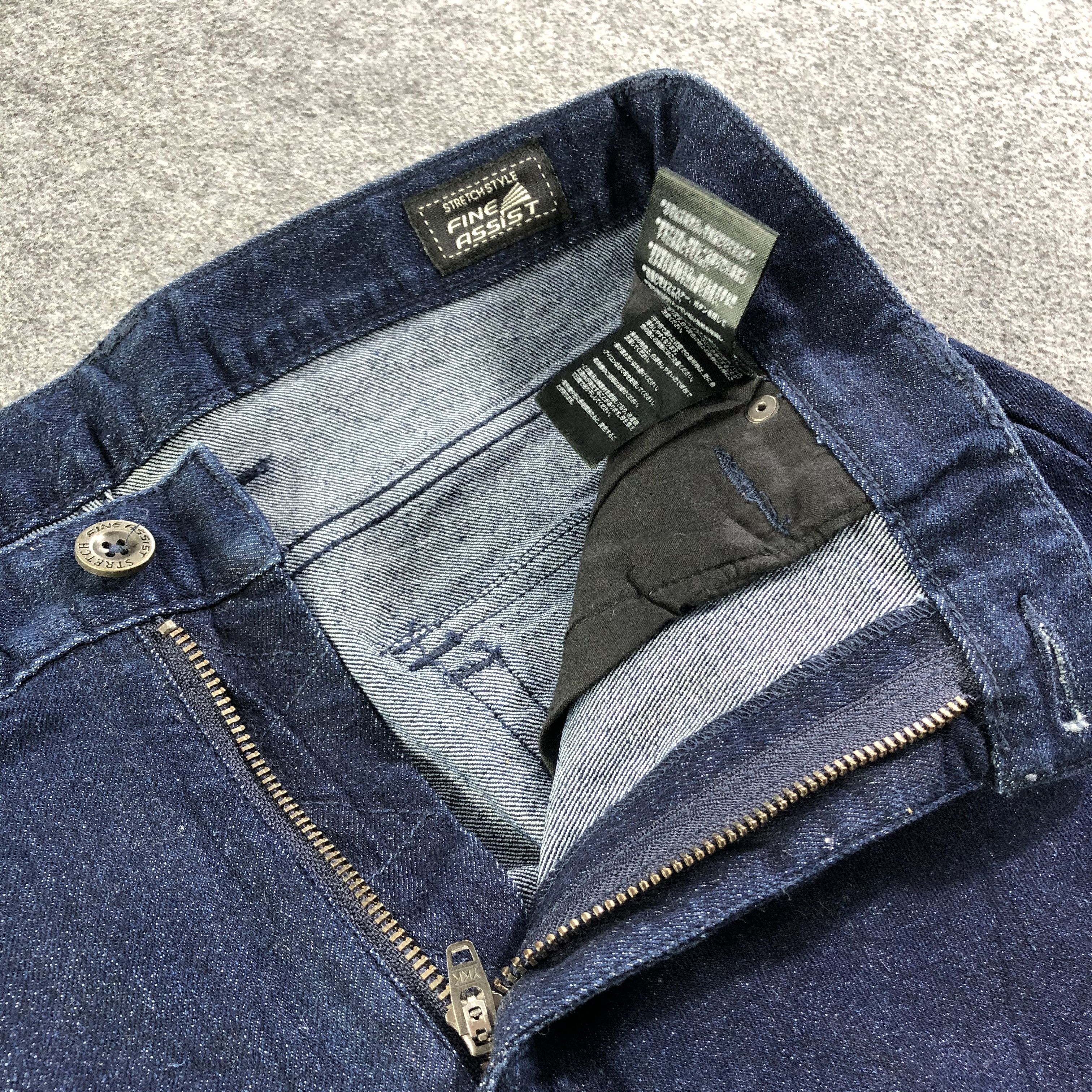 Japanese Brand × Vintage Japanese Brand Fine Assist Cargo Jeans-J2699 Size US 33 - 7 Thumbnail