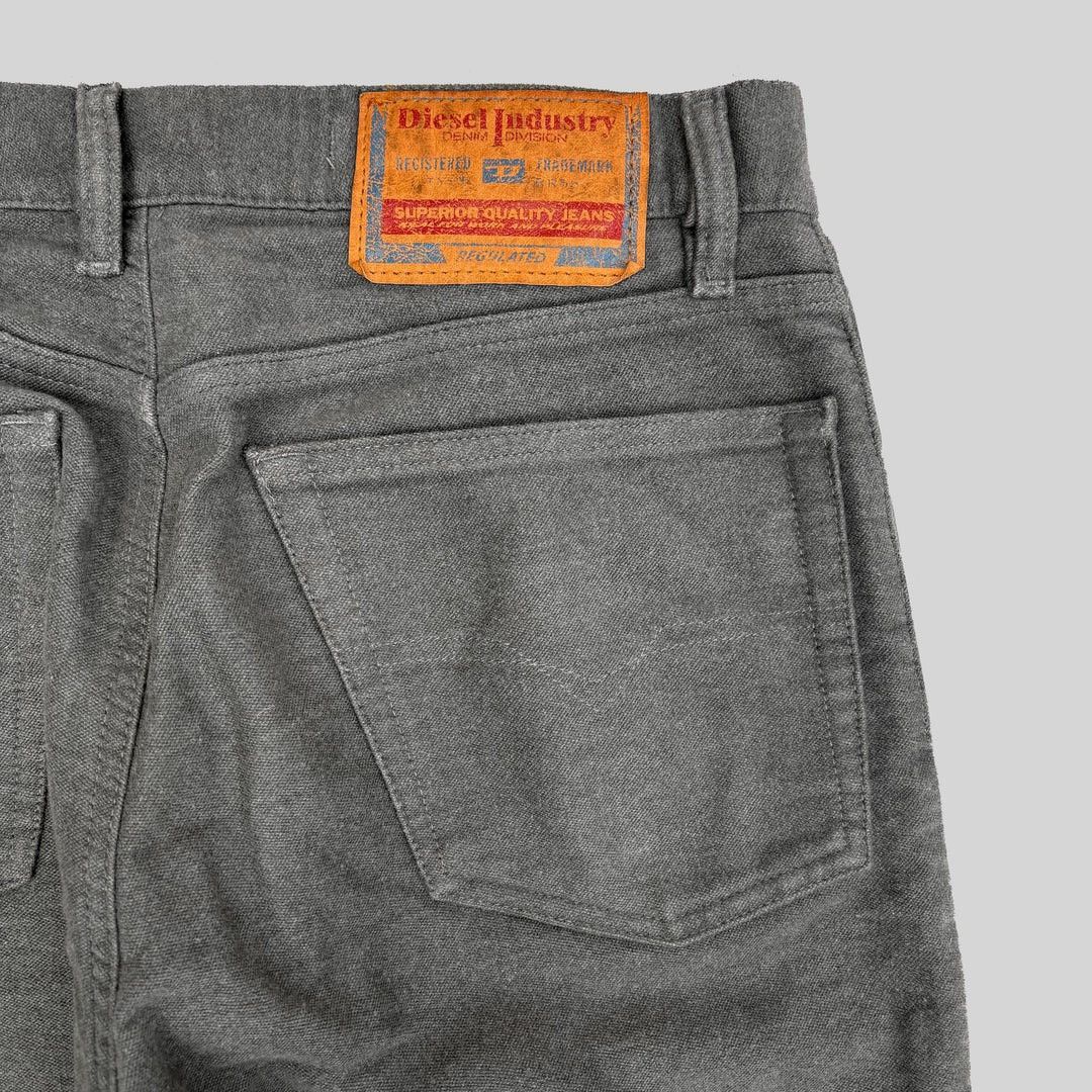 Diesel × Vintage Diesel 1990 90s Vintage W30 L32 Grey Designer Pants Trousers Size US 30 / EU 46 - 5 Thumbnail