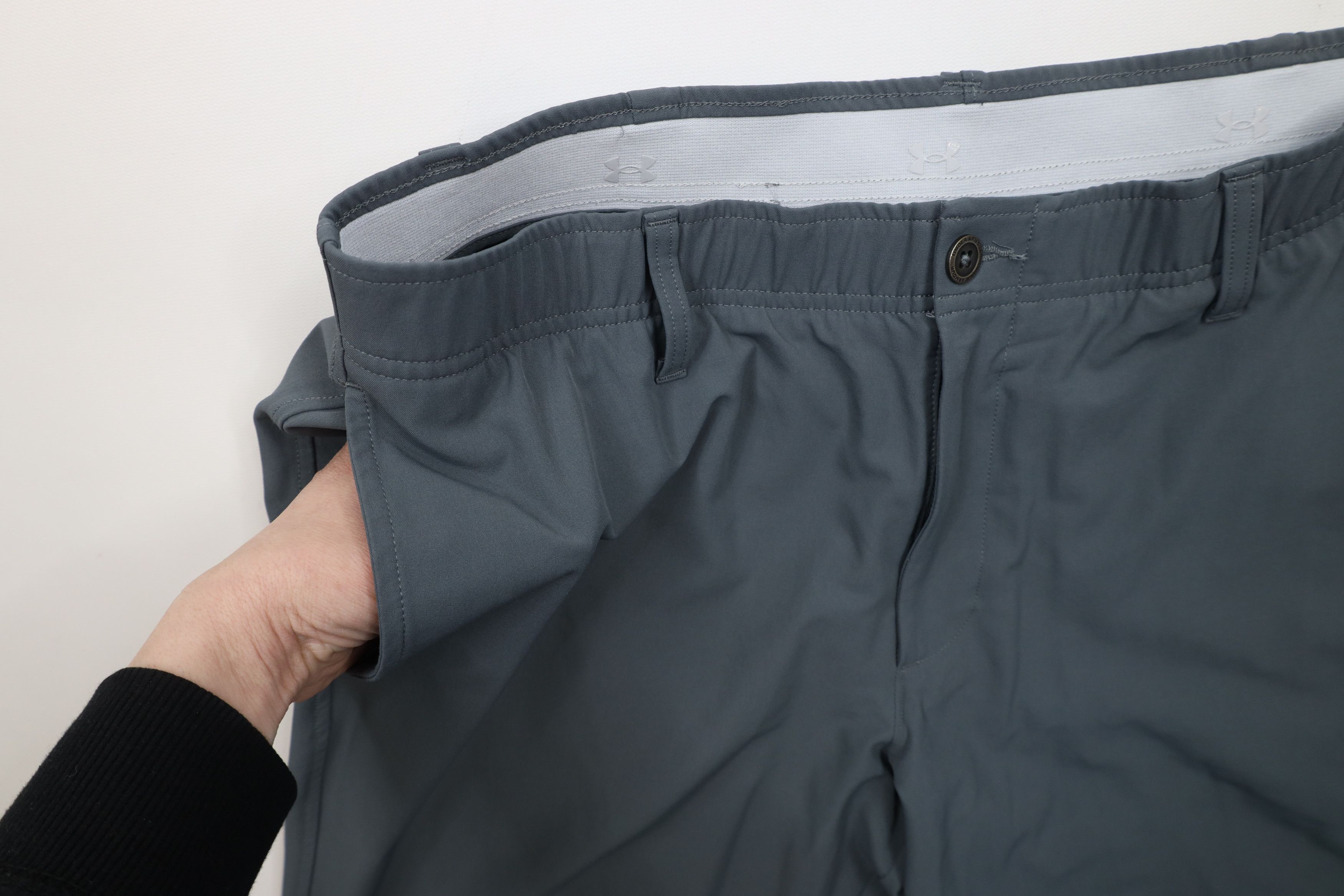 Under Armour × Vintage Under Armour Stretch Tech Golfing Golf Chino Pants Gray Size US 38 / EU 54 - 8 Thumbnail