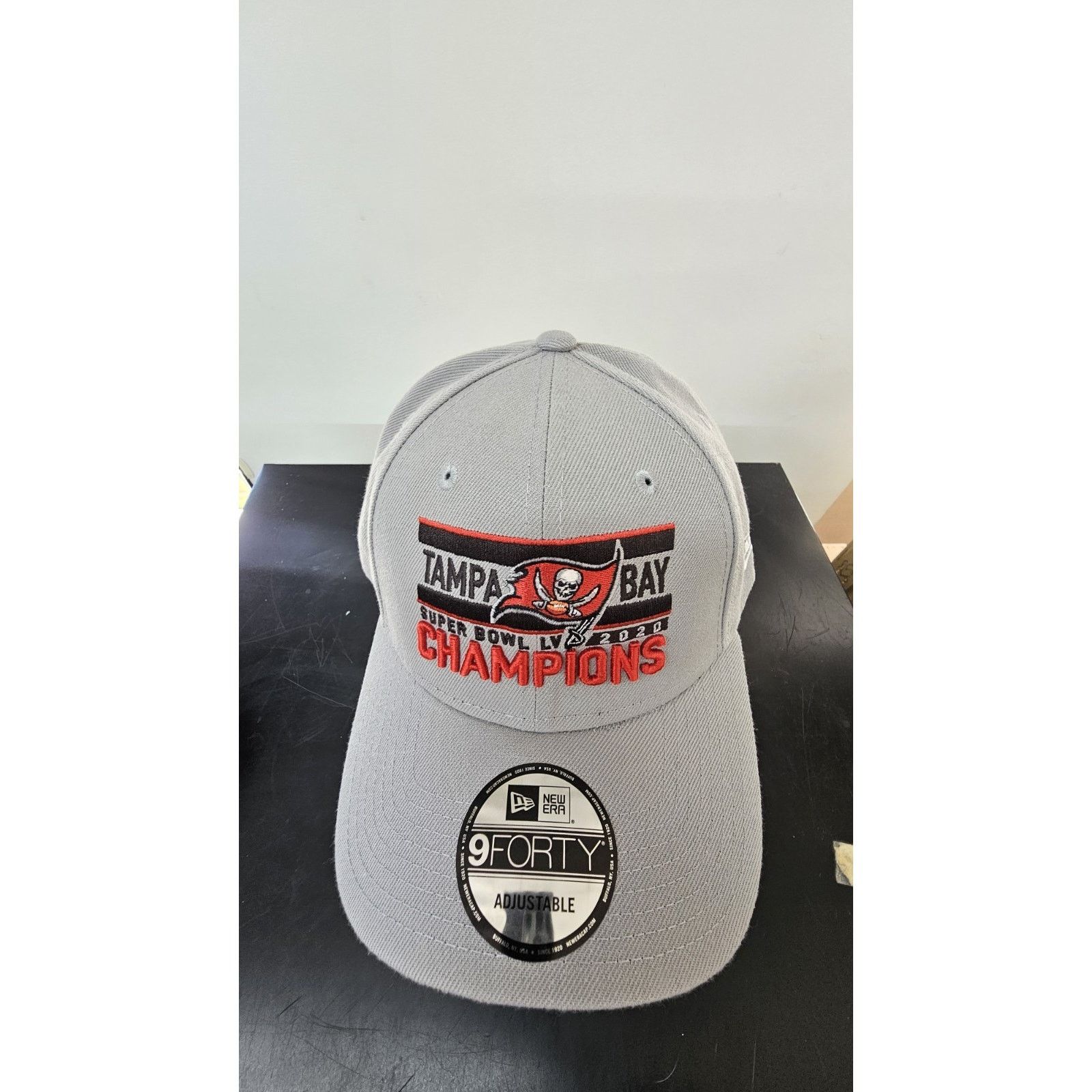 New Era New Era 9Forty TB Buccaneers Super Bowl LV Champions Hat Size ONE SIZE - 3 Thumbnail