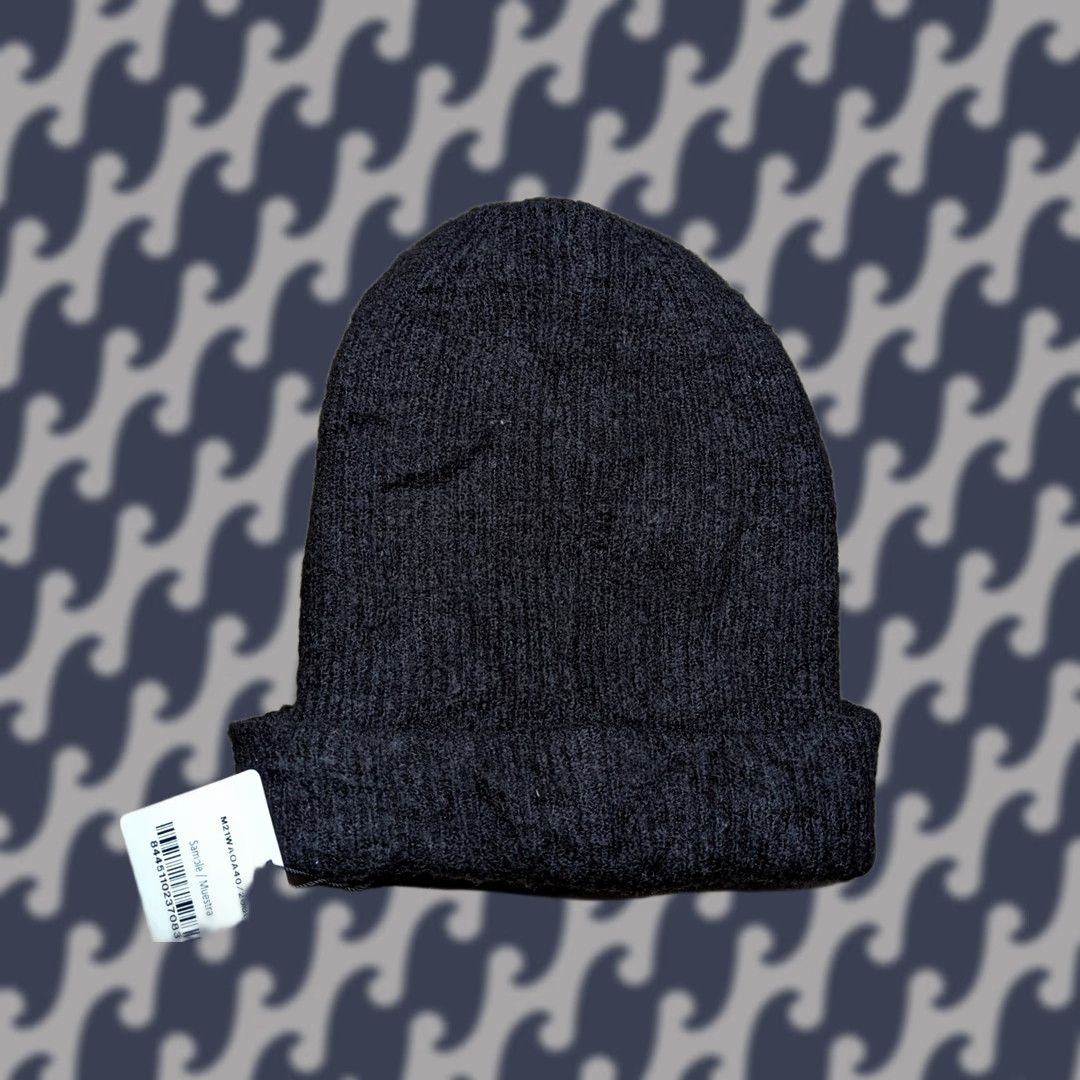 Desigual Desigual Beanie Hat One Size Cuffed Ribbon Fleece Size ONE SIZE - 1 Thumbnail