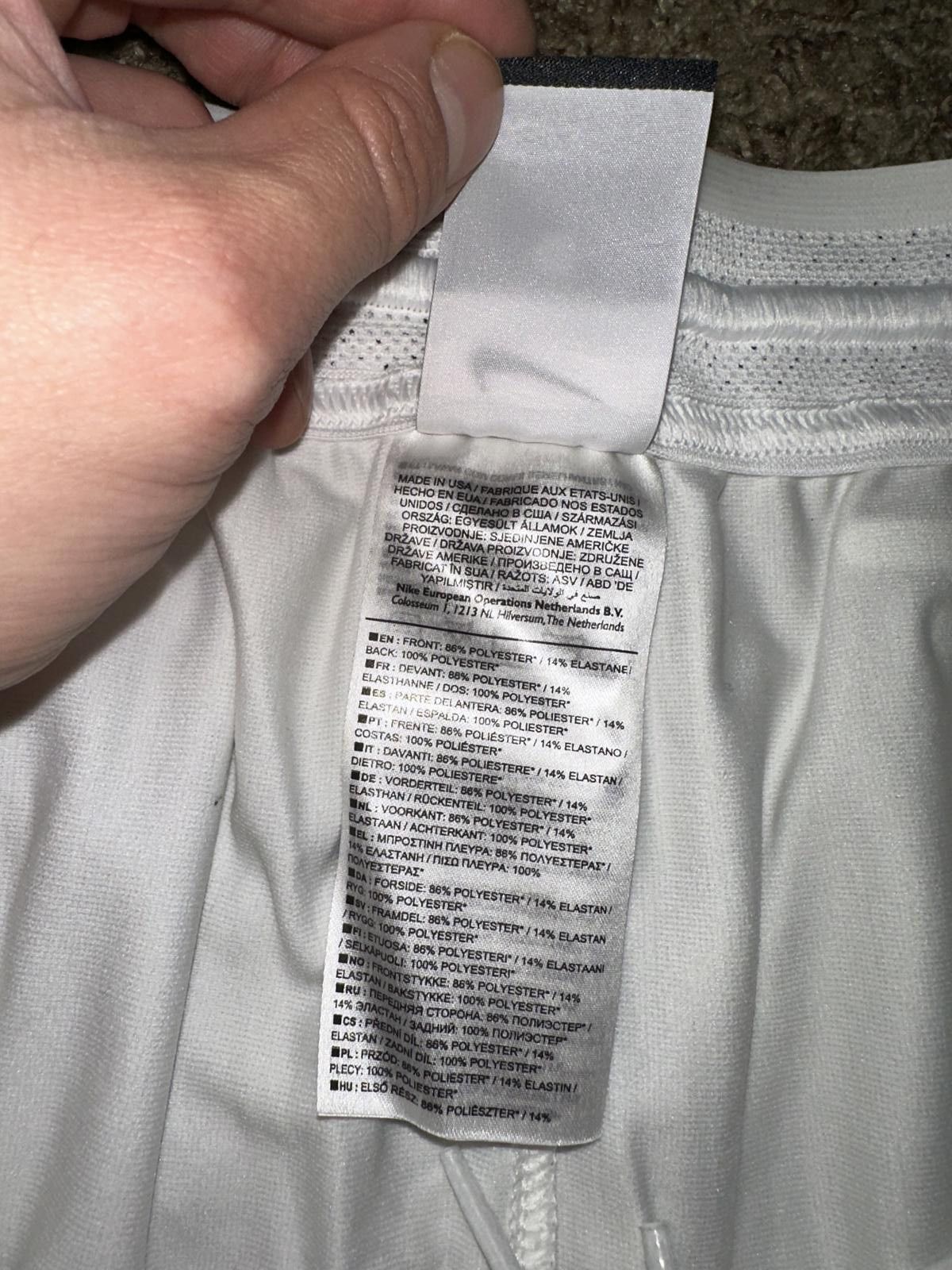 Nike Nike Men’s Olympic Team Issued Hyperelite Basketball Shorts 2022 Size US 36 / EU 52 - 8 Thumbnail