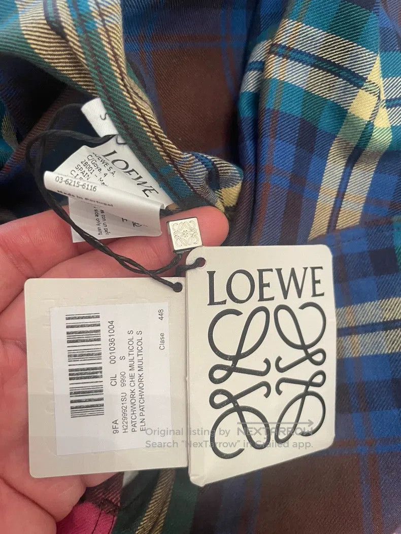 Loewe Loewe Plaid pattern shirt jacket, thick Size US S / EU 44-46 / 1 - 4 Thumbnail
