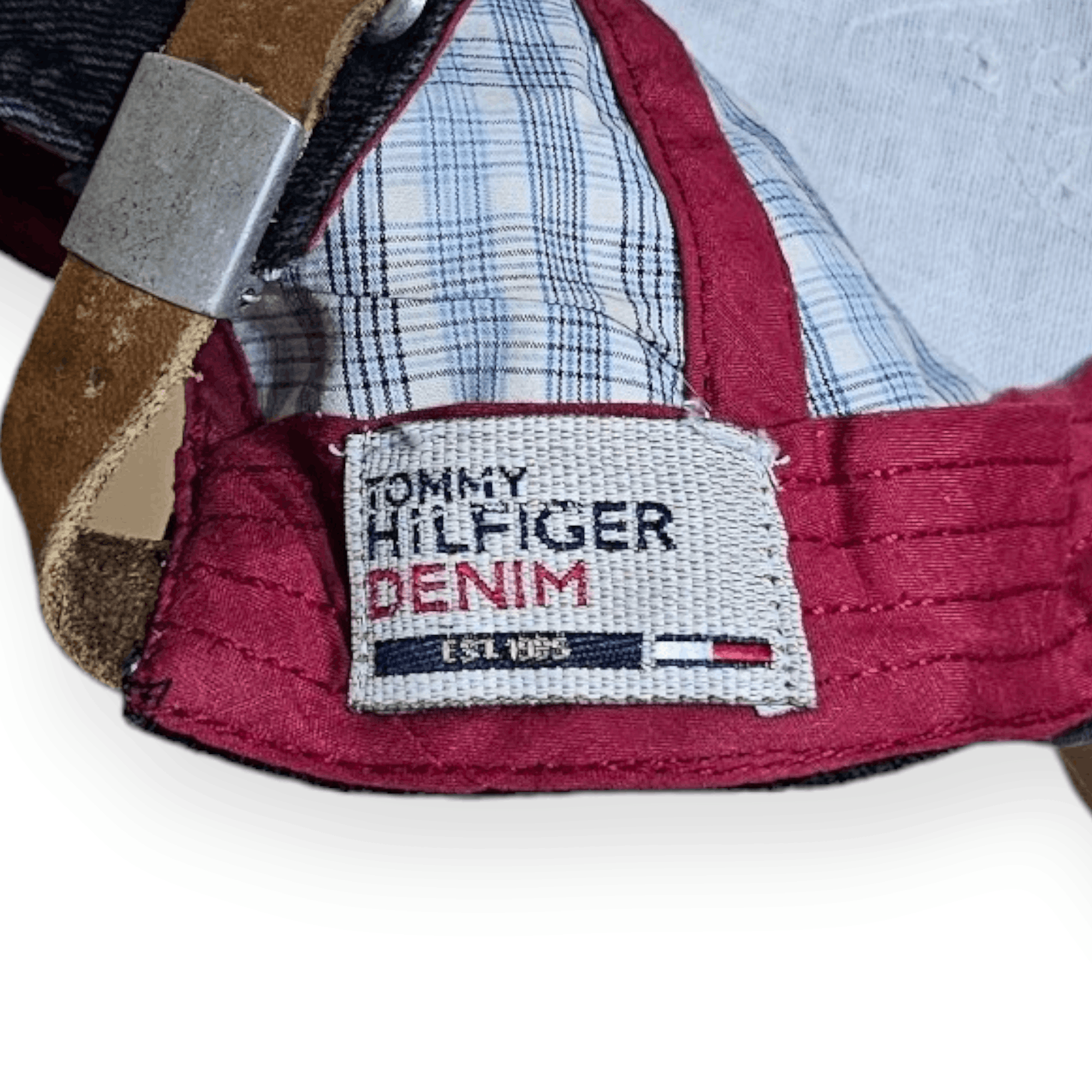 Tommy Hilfiger × Vintage Tommy Hilfiger Distressed Hat Size ONE SIZE - 5 Thumbnail