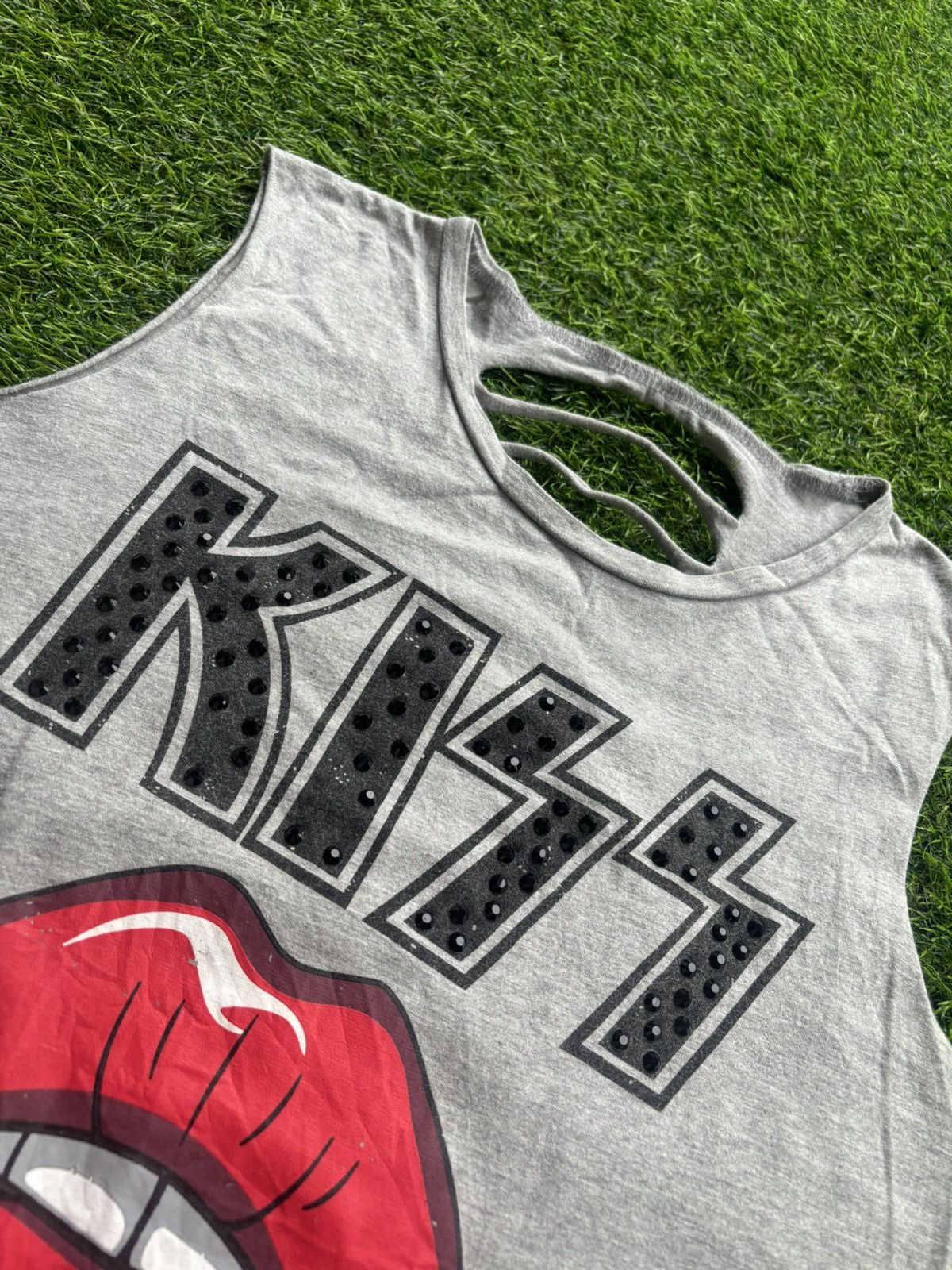 Hysteric Glamour Y2k Kiss Tank tops Punk Style Size US M / EU 48-50 / 2 - 4 Thumbnail