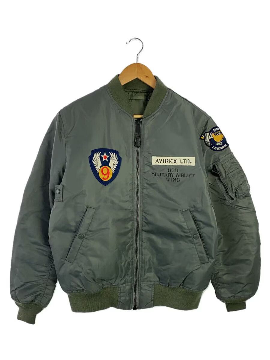 Avirex Avirex Ma-1 9Th Nylon Flight Jacket Khaki Size US XL / EU 56 / 4 - 1 Thumbnail
