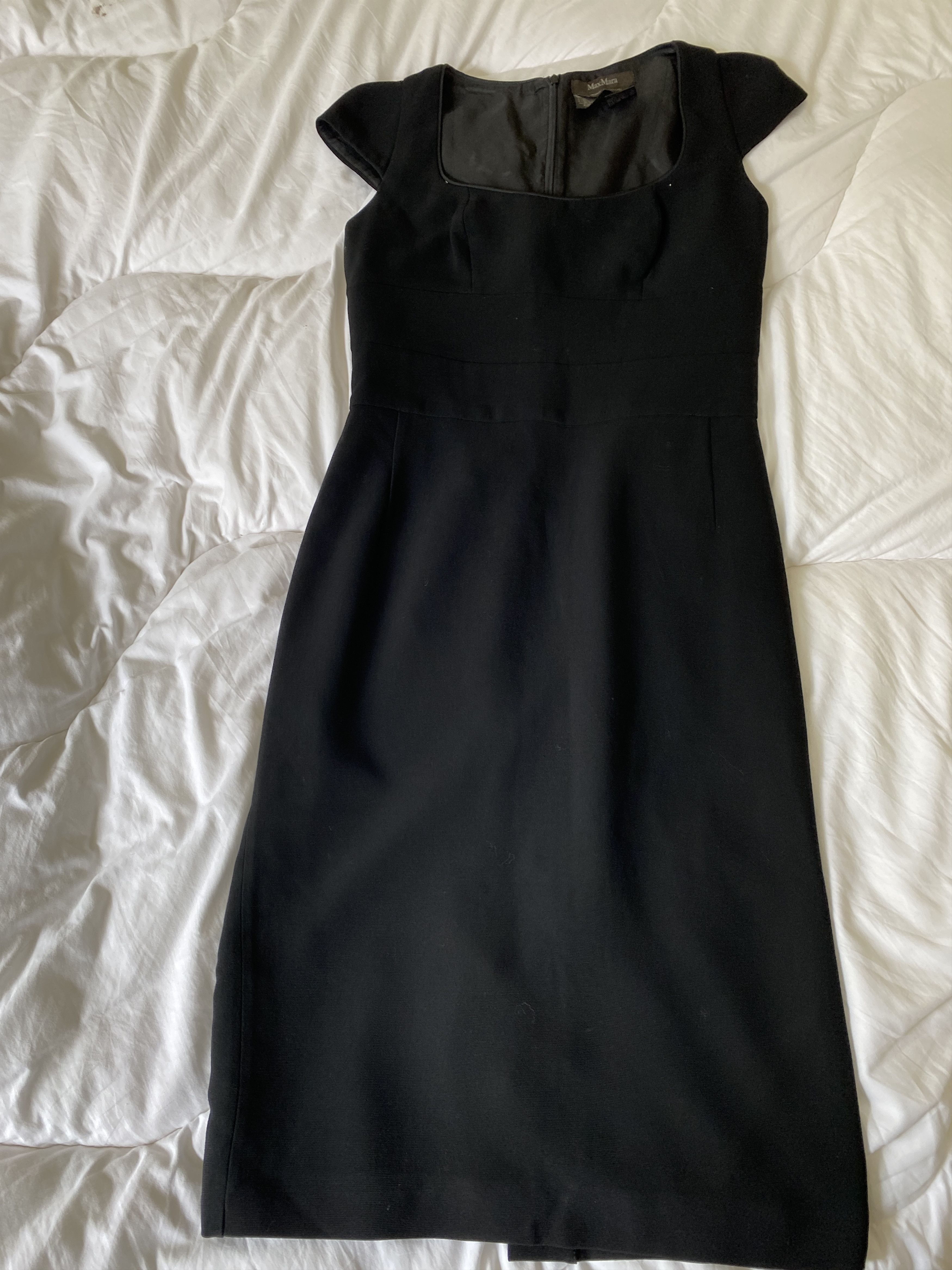 Max Mara Little black dress Size L / US 10 / IT 46 - 1 Thumbnail