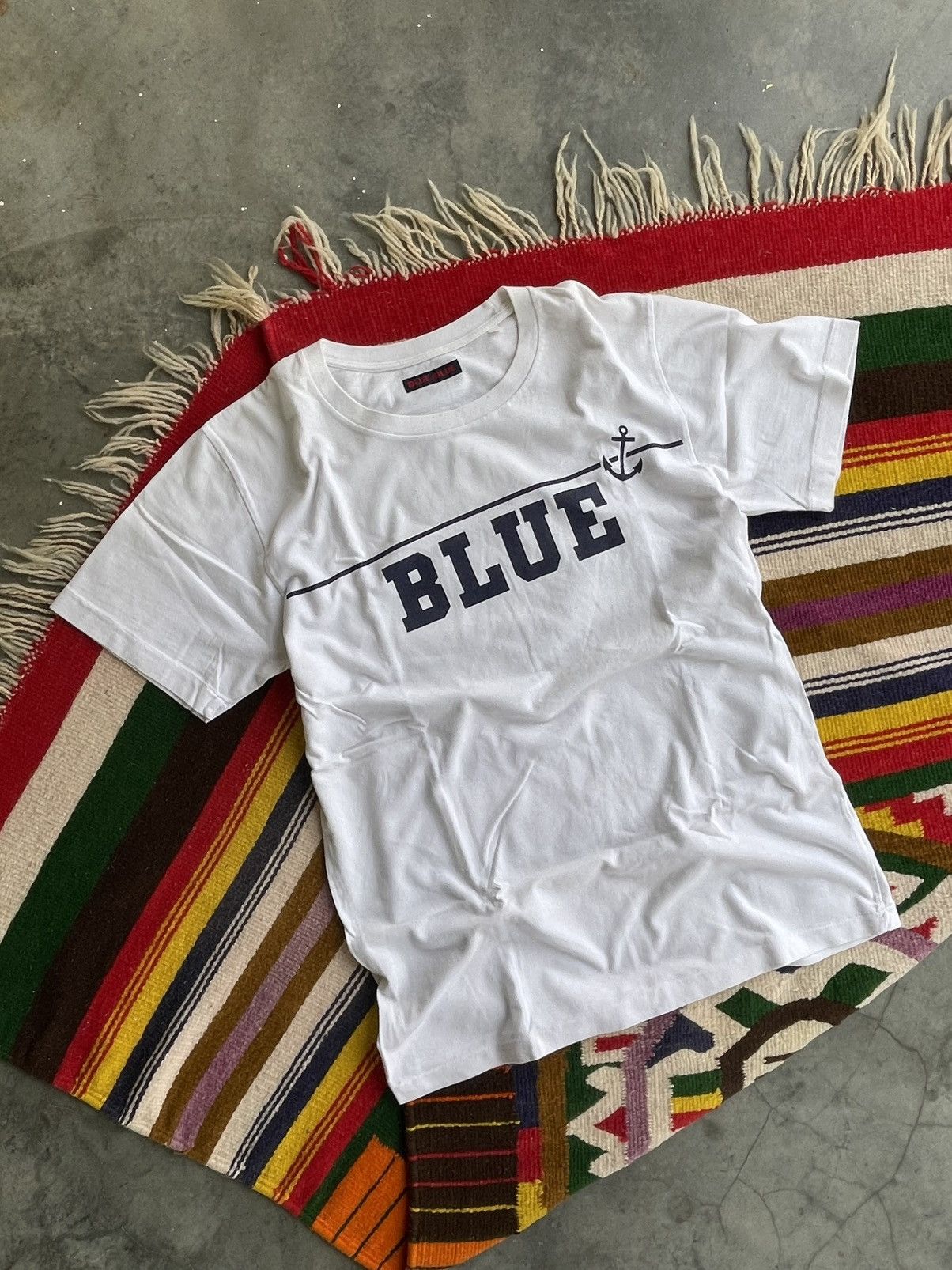 VTG 00s BLUE with Anchor Tee