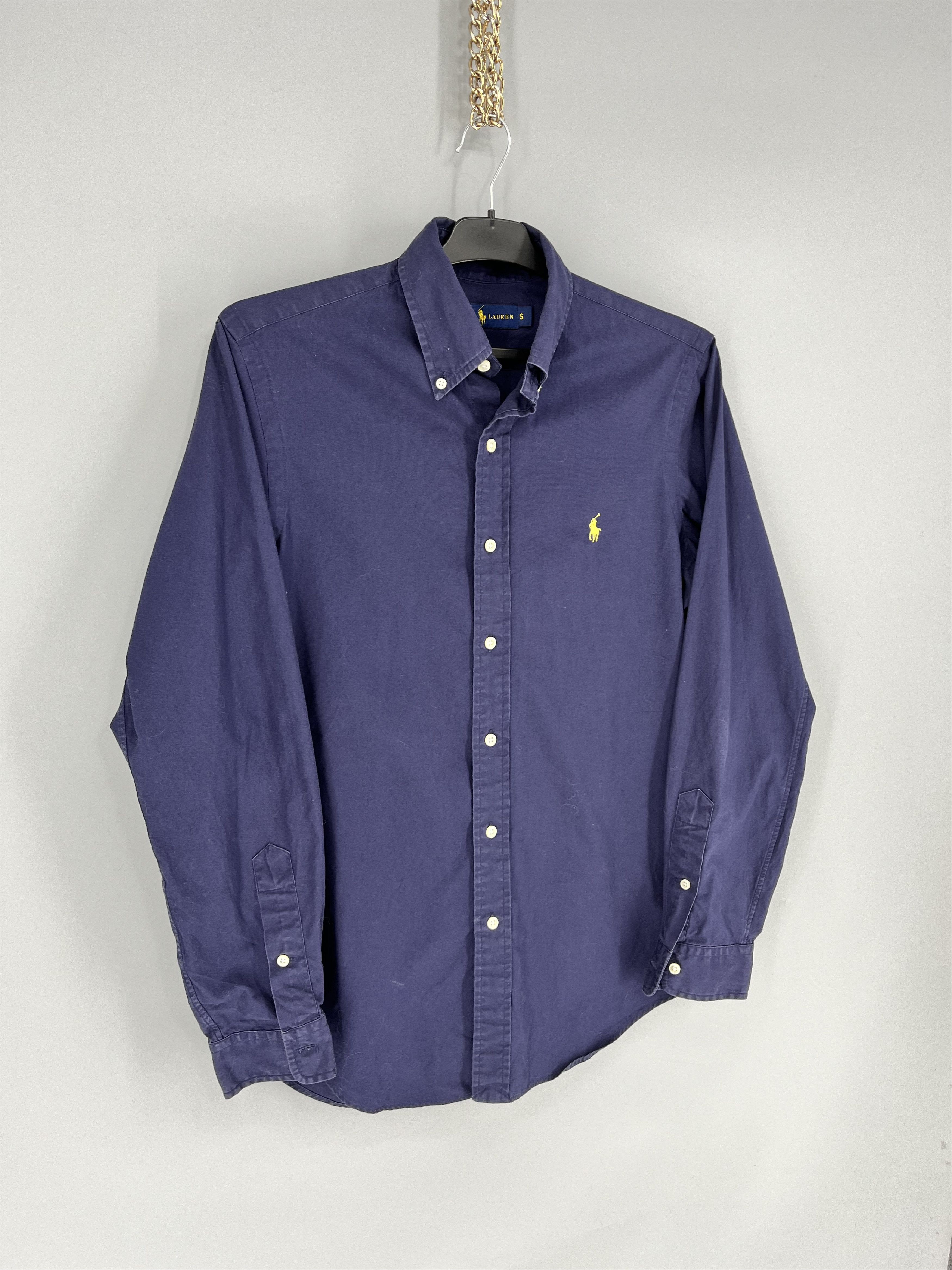 Polo Ralph Lauren Vintage Navy Shirt Polo Ralph Lauren Size S Rare Size US S / EU 44-46 / 1 - 2 Thumbnail