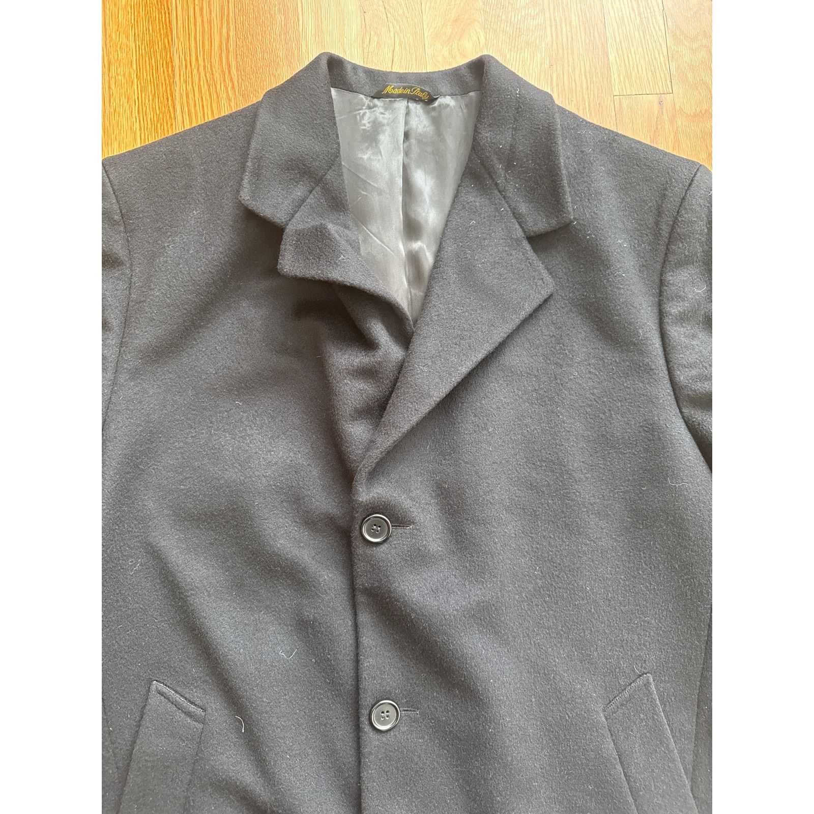 Alessandro Manzoni Couture 100% Cashmere 42R Overcoat