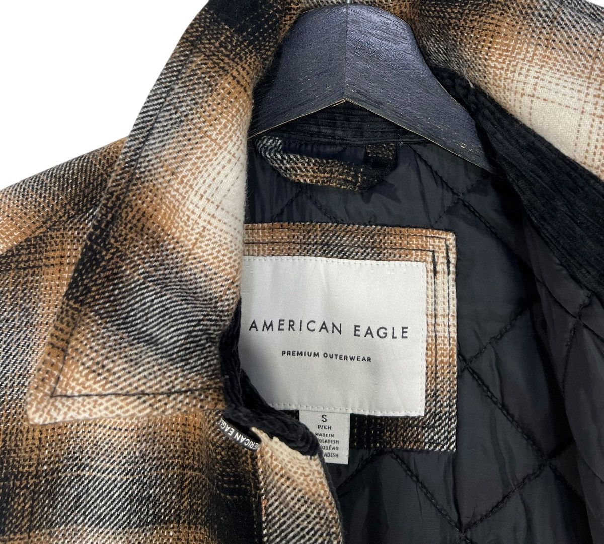 Abercrombie & Fitch Americana Shadow Plaid Wool Jacket Size US S / EU 44-46 / 1 - 8 Thumbnail