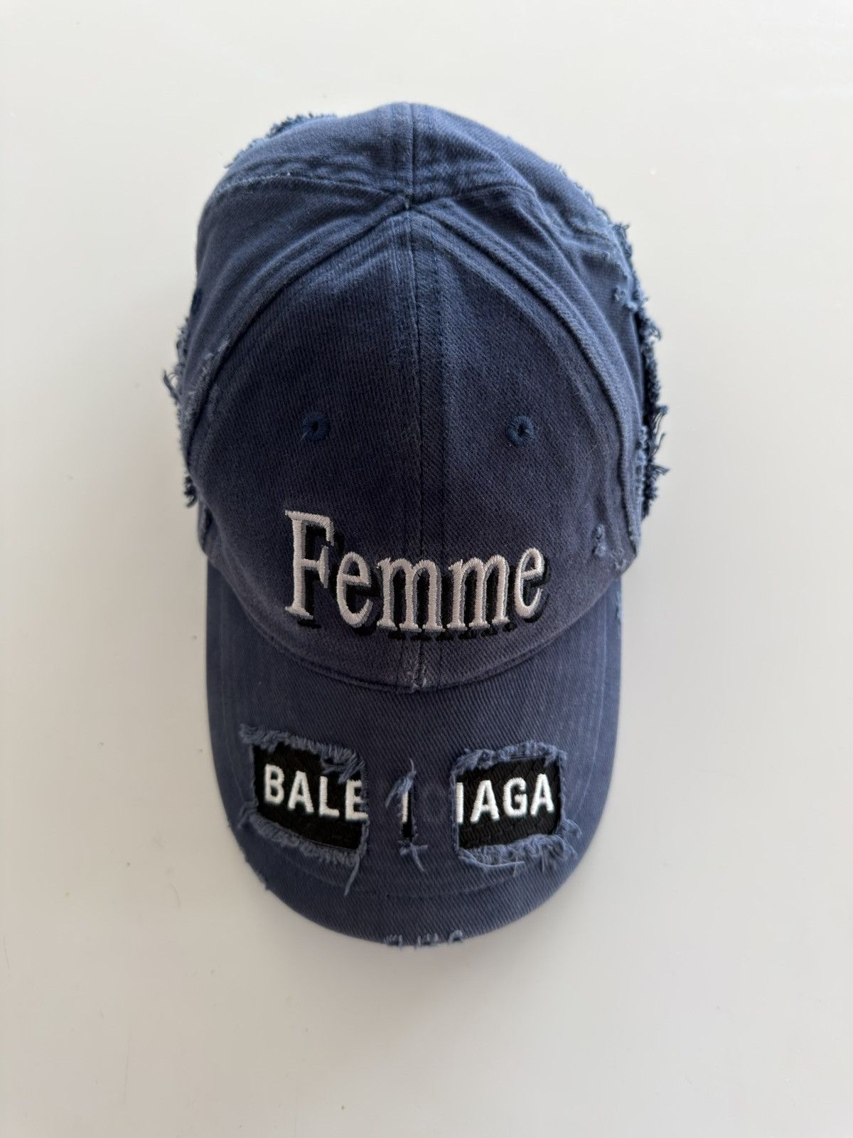 Balenciaga *RARE* BALENCIAGA DEMNA ATELIER PARIS UPCYCLED FEMME LOGO BB Size ONE SIZE - 1 Thumbnail