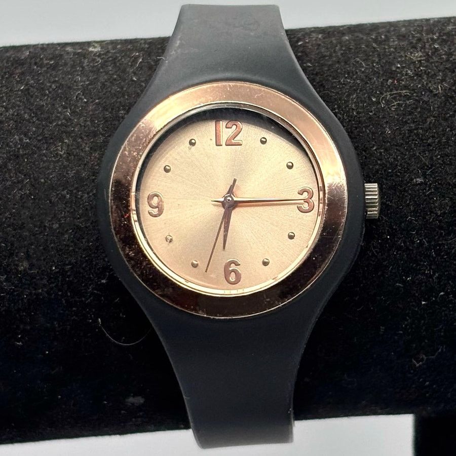 Other Rose Gold & Black Watch Size ONE SIZE - 1 Thumbnail