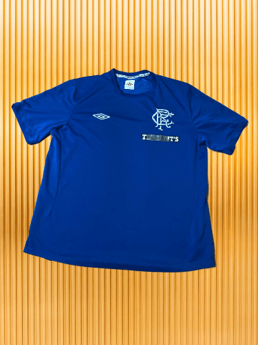 UMBRO FC GLASGOW RANGERS HOME SOCCER FOOTBALL