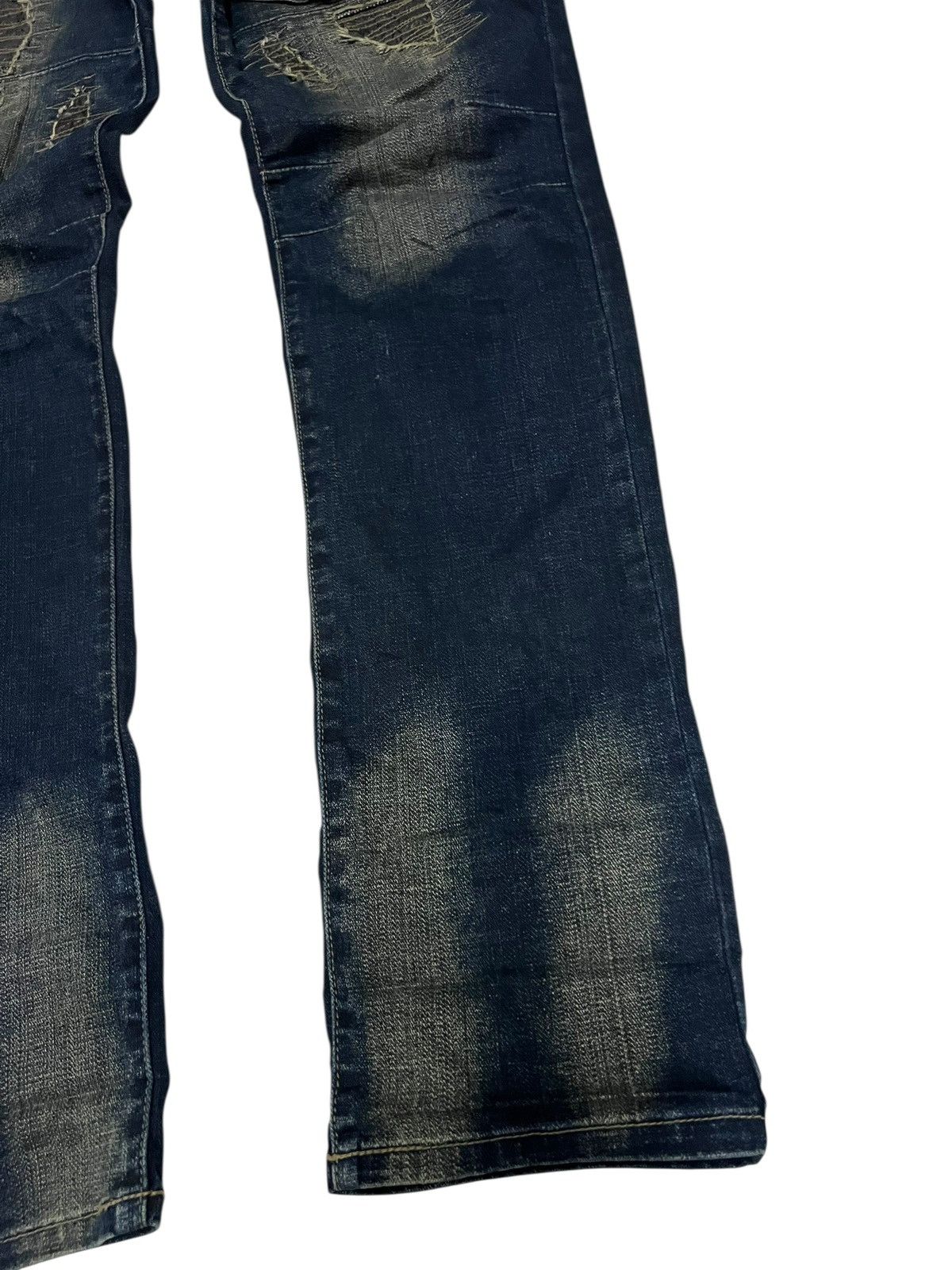 If Six Was Nine 🔥Very Rare PPFM Like If Six Was Nine Style Patchwork Jean Size US 33 - 6 Thumbnail