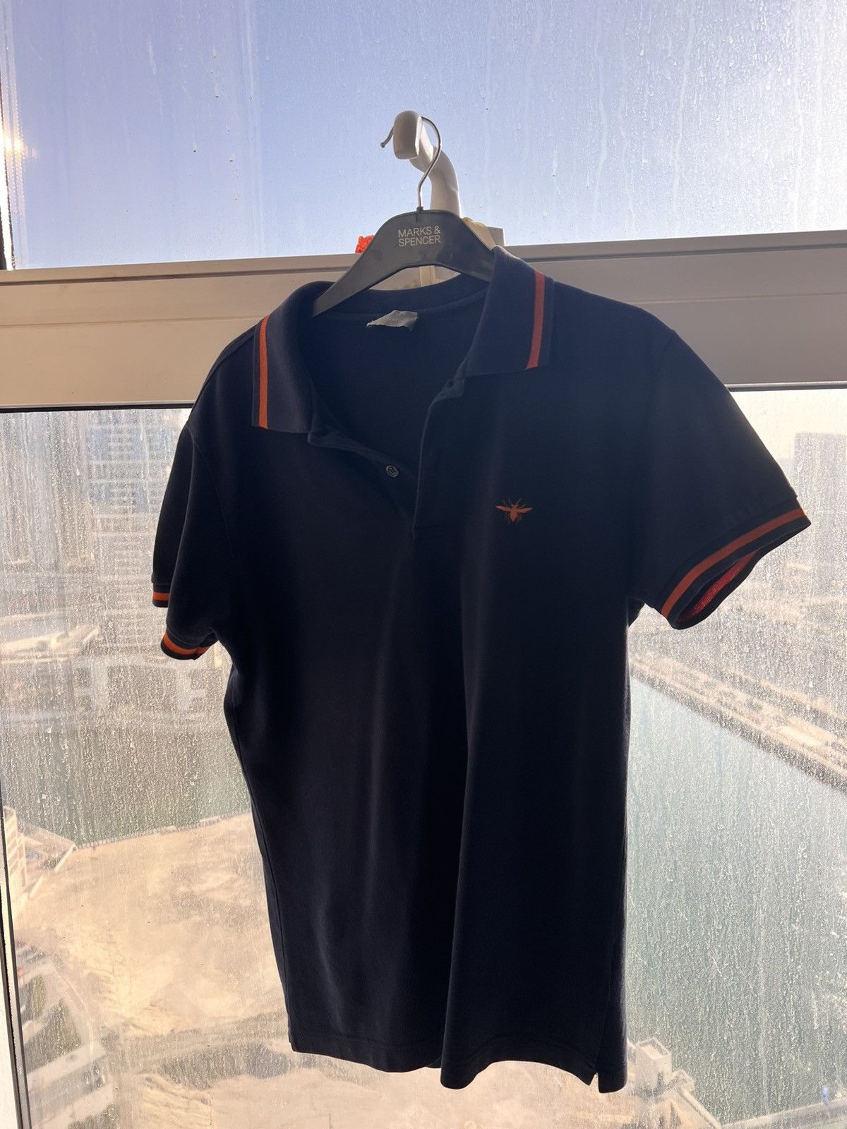Dior Dior bee logo polo Size US M / EU 48-50 / 2 - 1 Thumbnail