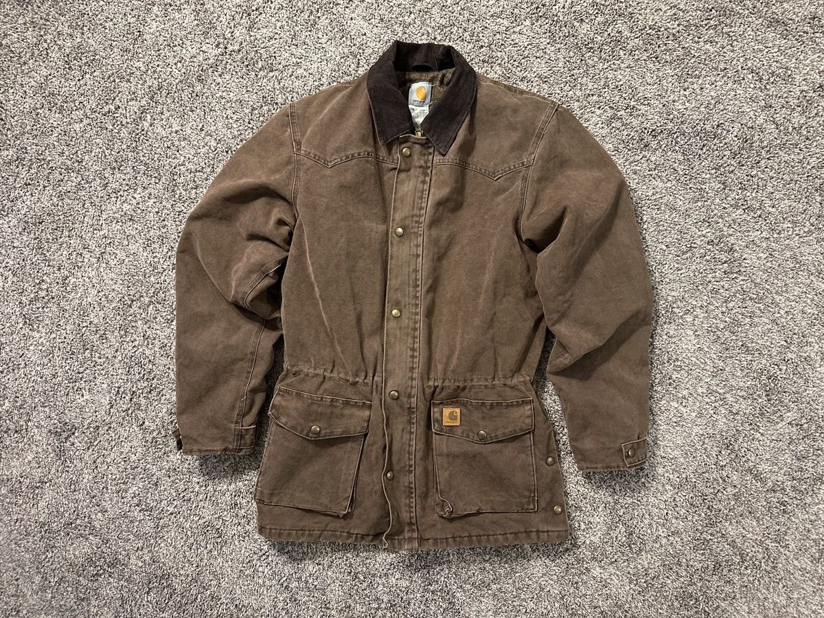 Carhartt Rare Vintage Carhartt Jacket Plaid Inside Lining Size US M / EU 48-50 / 2 - 1 Thumbnail