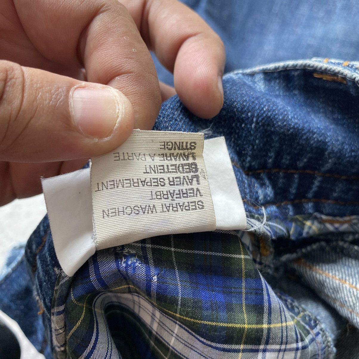Designer × Ermanno Scervino Ermanno Scervino Distressed Jeans Size US 30 / EU 46 - 17 Thumbnail
