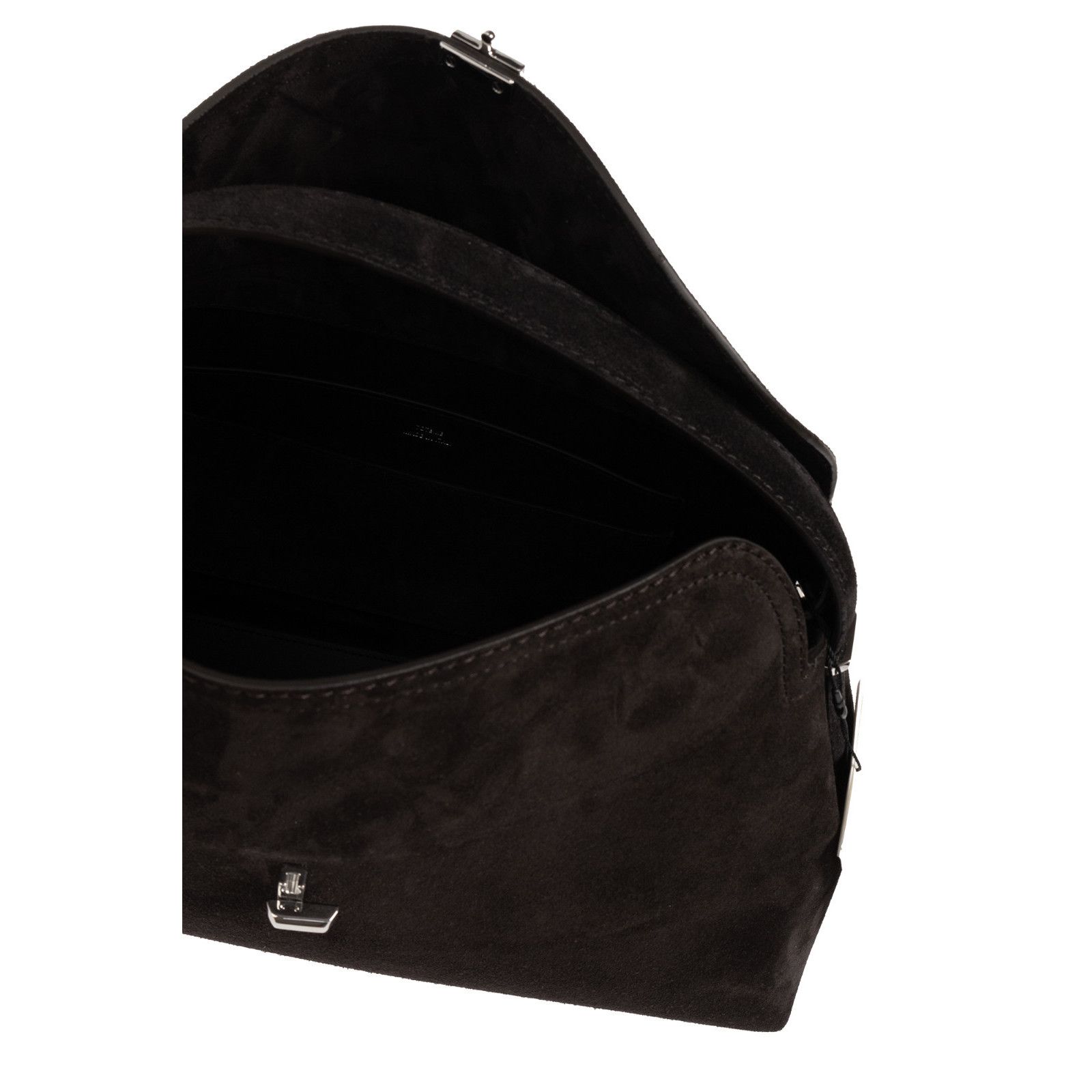 Toteme TOTEME T-lock Brown Leather Top Handle Bag New & Authentic Size ONE SIZE - 4 Thumbnail