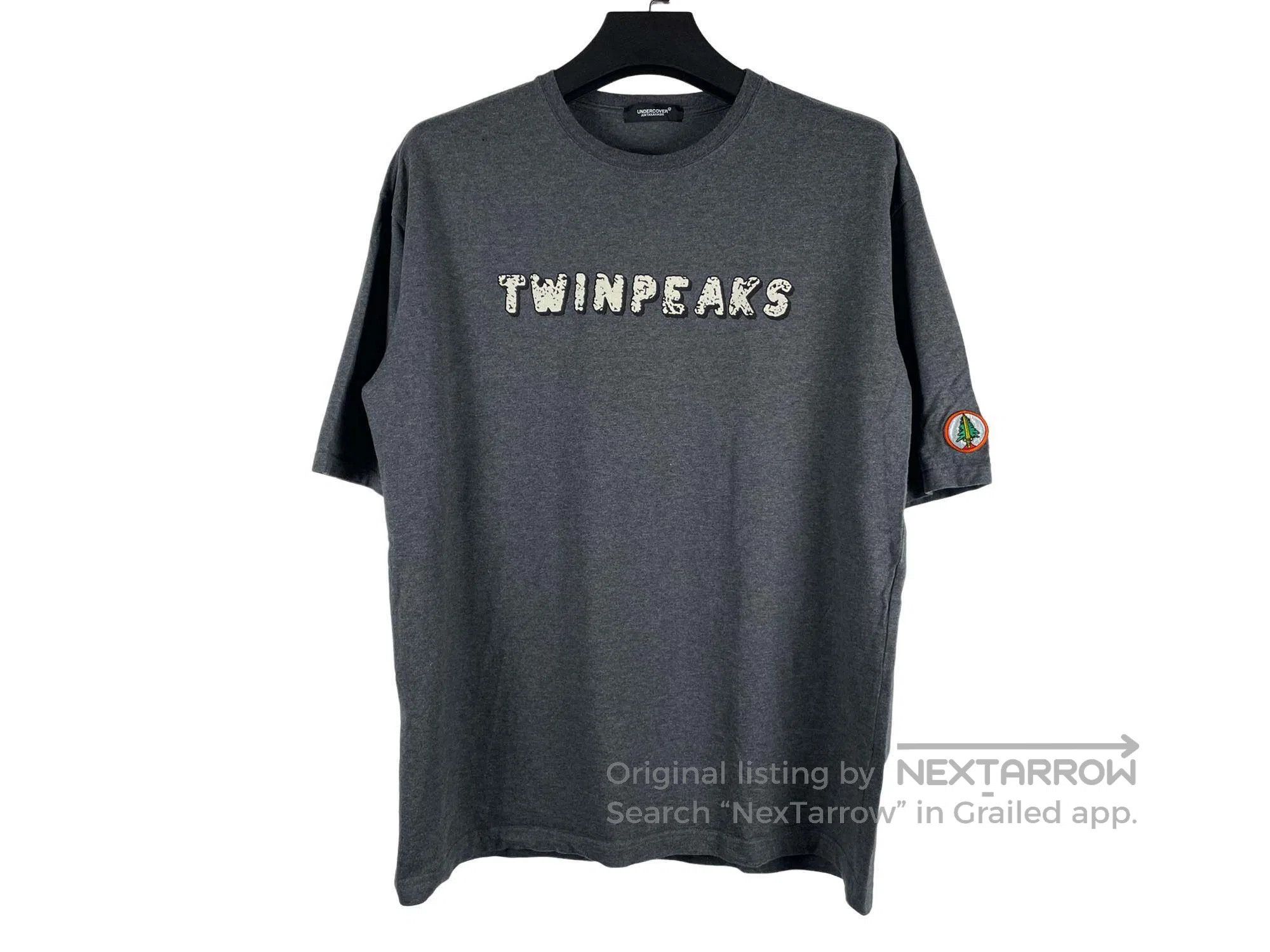 Undercover Undercover Gray letter printed T-shirt Size US L / EU 52-54 / 3 - 1 Thumbnail