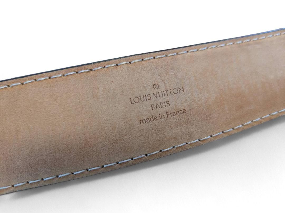 Louis Vuitton Louis Vuitton - Leather Monogram Belt Brown LV Size ONE SIZE - 4 Thumbnail