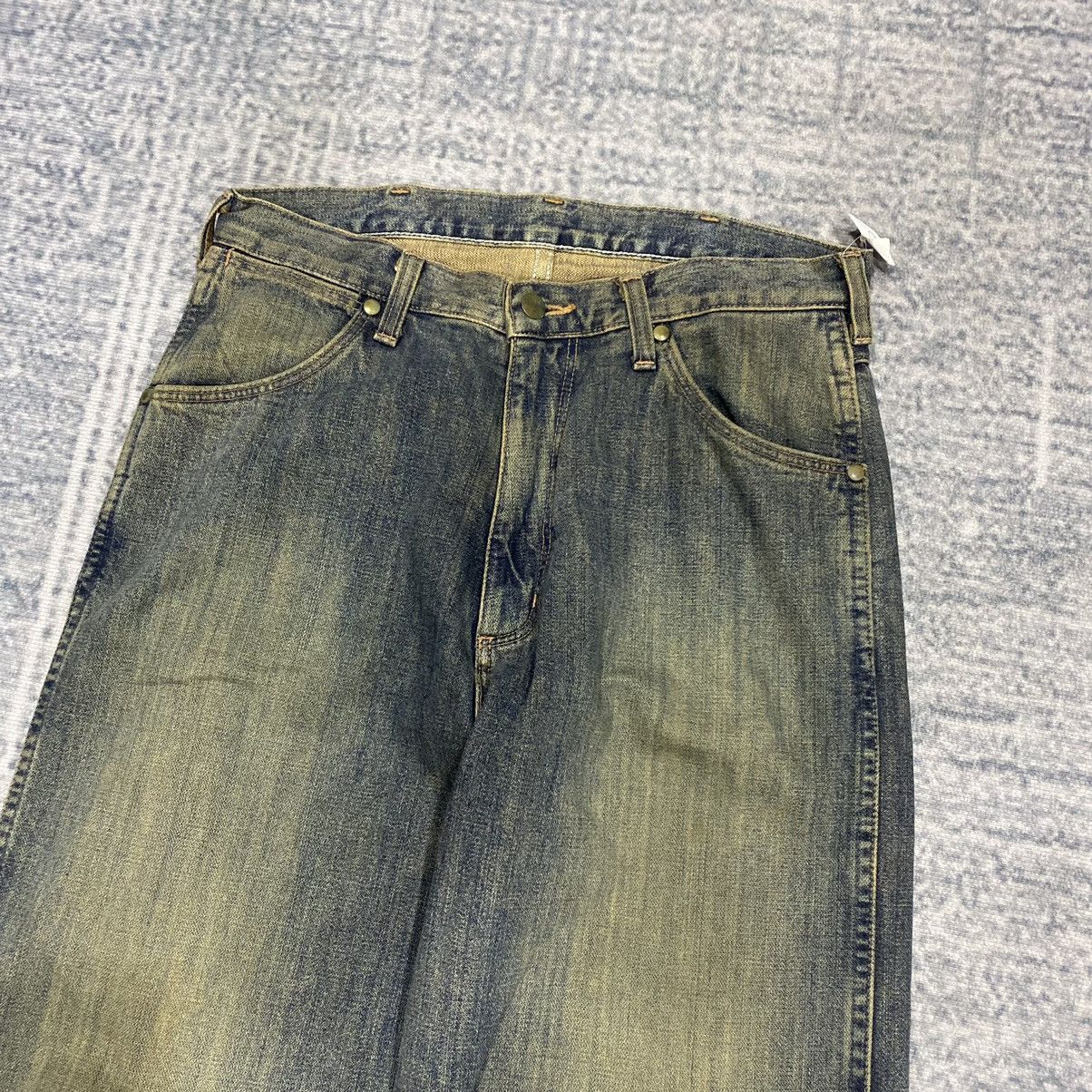 Beauty Beast × Le Grande Bleu (L.G.B.) × Vintage Sick☠️ Wrangler Mud Wash Jeans 80s 90s Dirty Size US 31 - 5 Thumbnail