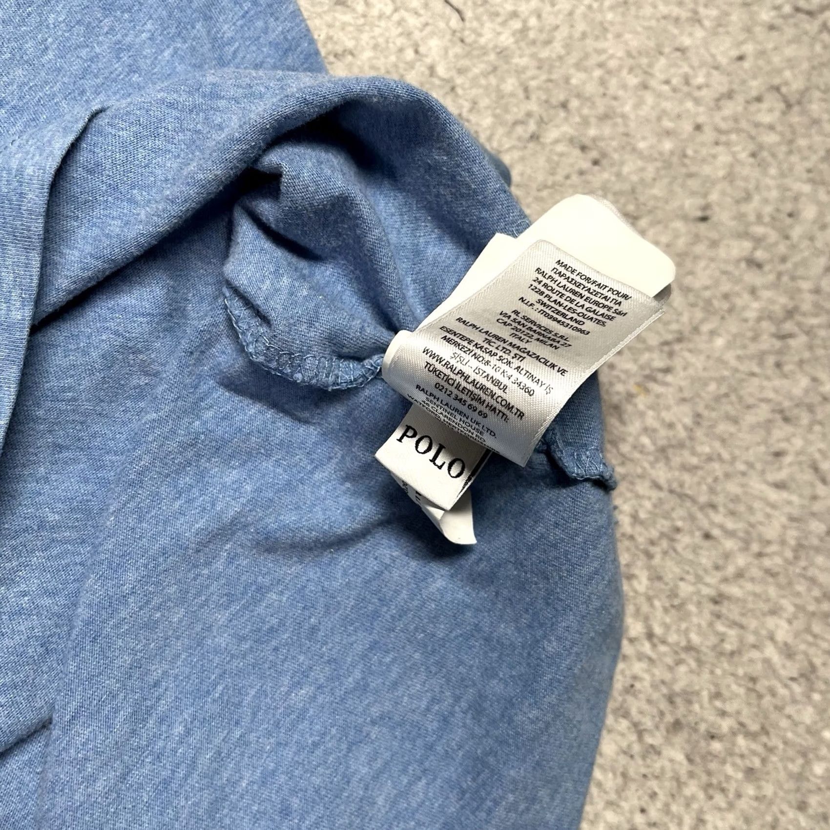 Polo Ralph Lauren Polo Ralph Lauren Hoodie Mens 4XL Blue Lightweight Pullover Sweatshirt Size US XXL / EU 58 / 5 - 5 Thumbnail