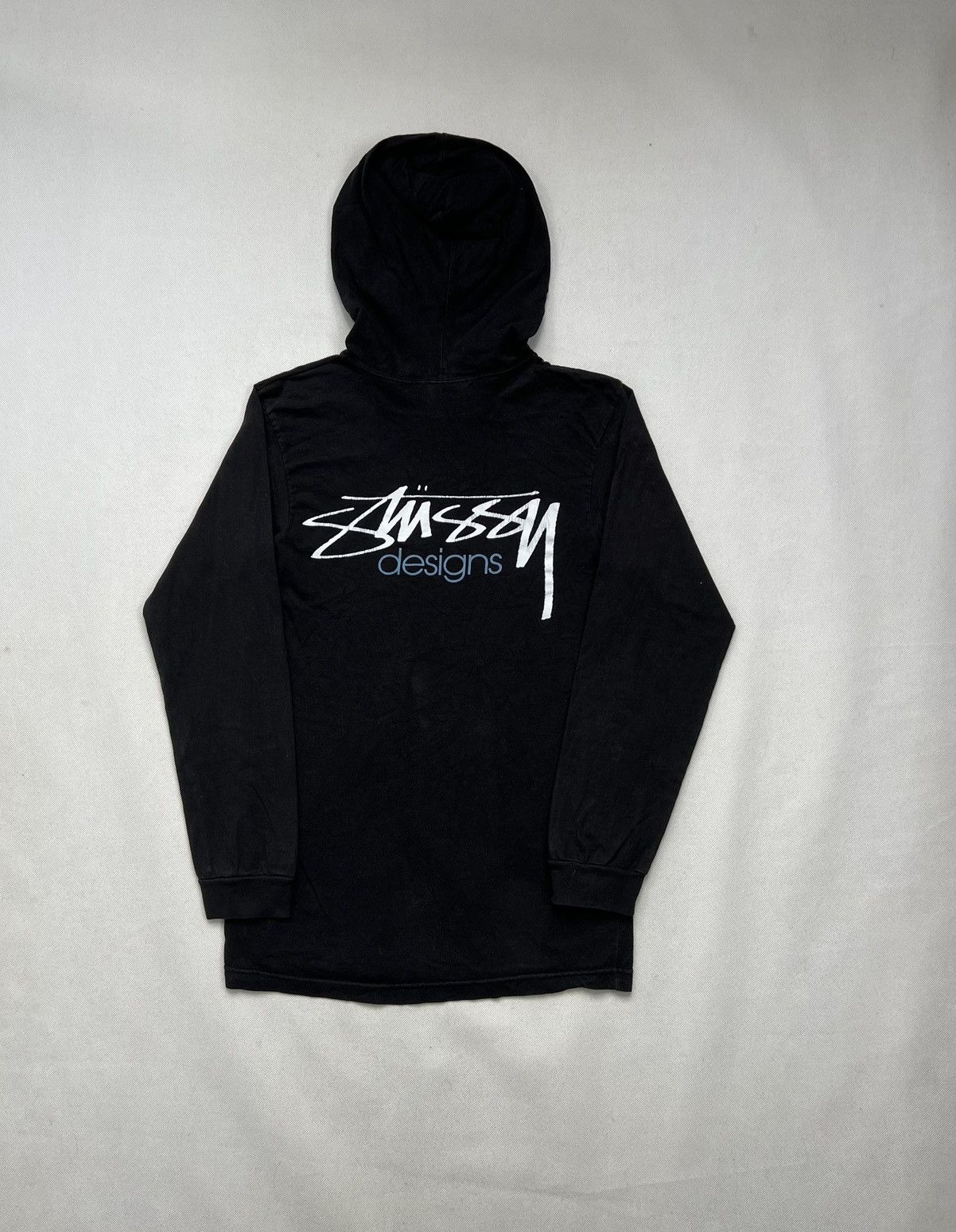 Stussy Hoodie Stussy Desings Big Logo Black Size US S / EU 44-46 / 1 - 1 Thumbnail