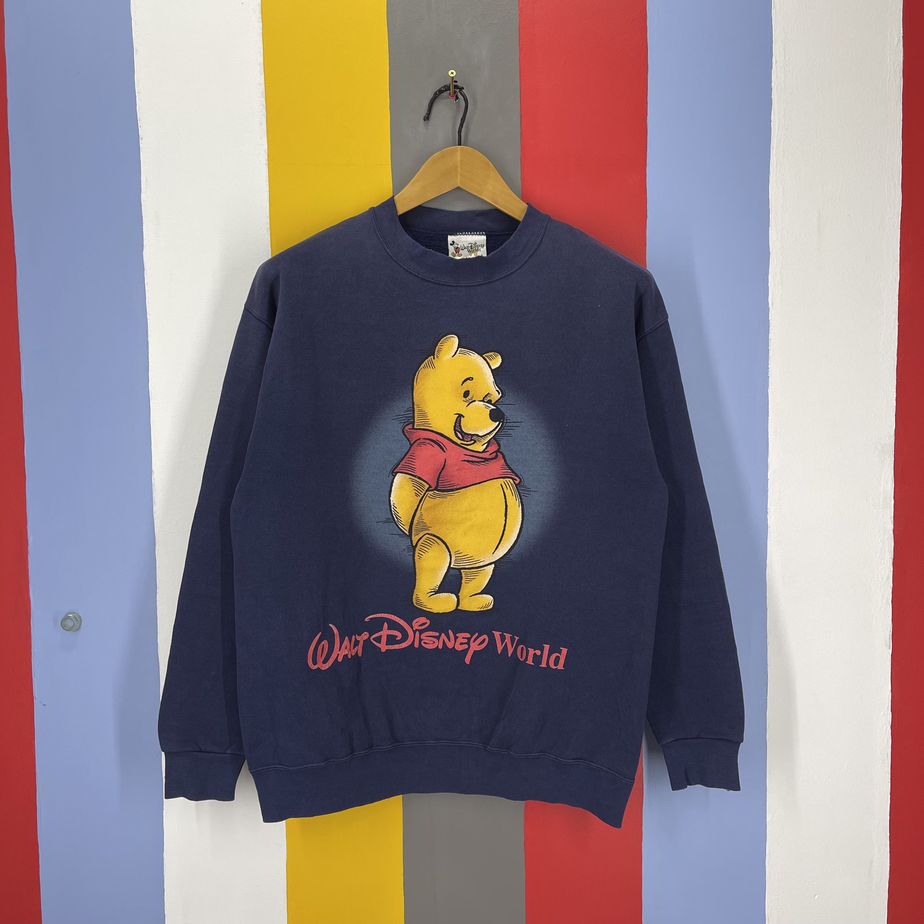 Disney 90s Vintage WINNIE THE POOH Crew Neck Sweatshirt #1352/AU Size US M / EU 48-50 / 2 - 1 Thumbnail