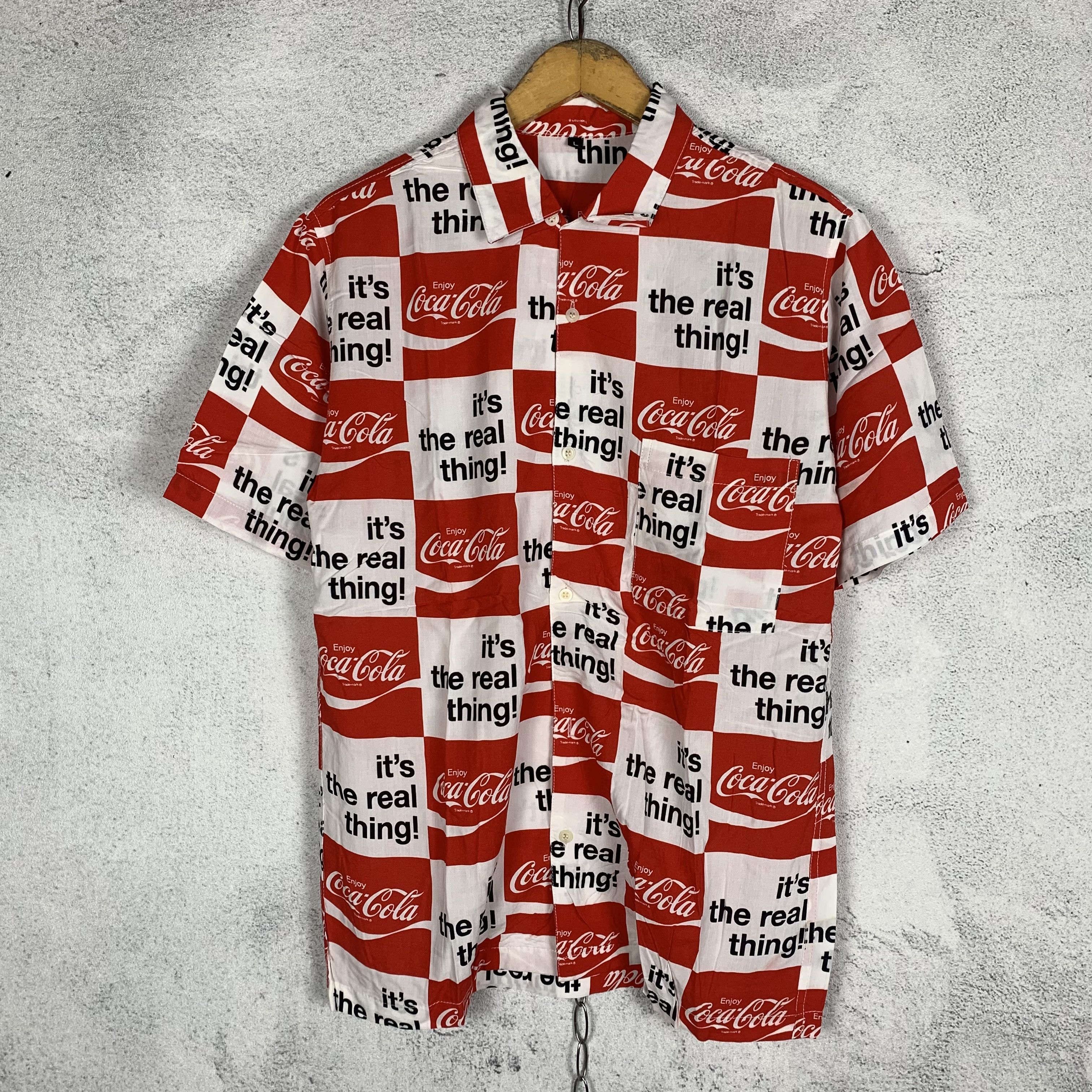 Coca Cola Coca Cola Checkered Shirt Size US L / EU 52-54 / 3 - 1 Thumbnail