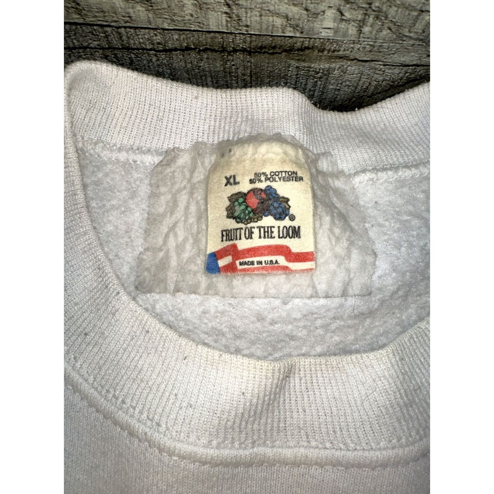 Fruit Of The Loom VINTAGE Harvard University Ivy League Fruit of the Loom Crewneck Sweatshirt XL White Mens Size US XL / EU 56 / 4 - 3 Thumbnail