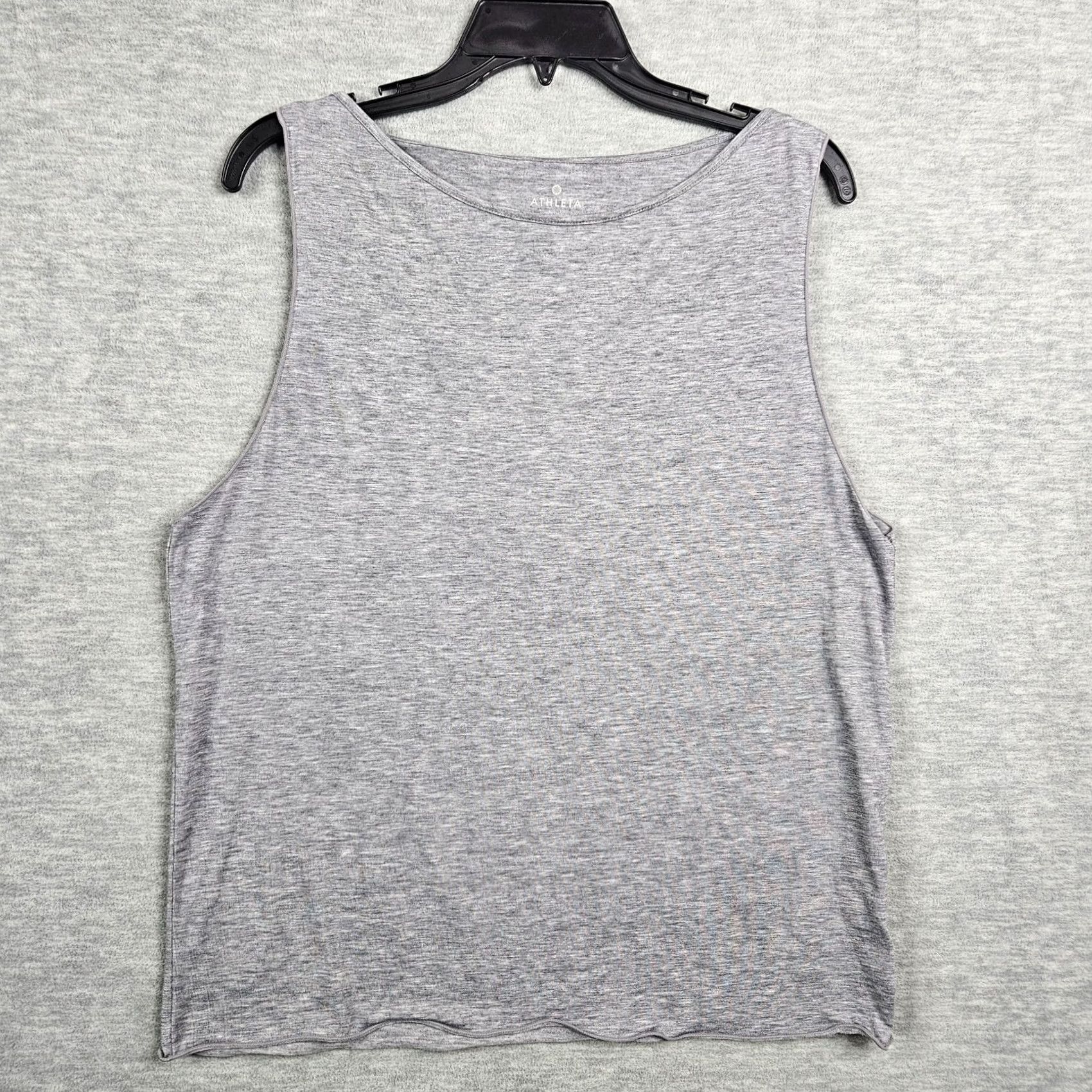 Athleta Athleta Tank Women's Gray Sleeveless Workout Size M Activewear Top Regular Pattern Solid Front Type Not apply Sleeveless Adult Women Size M / US 6-8 / IT 42-44 - 2 Thumbnail
