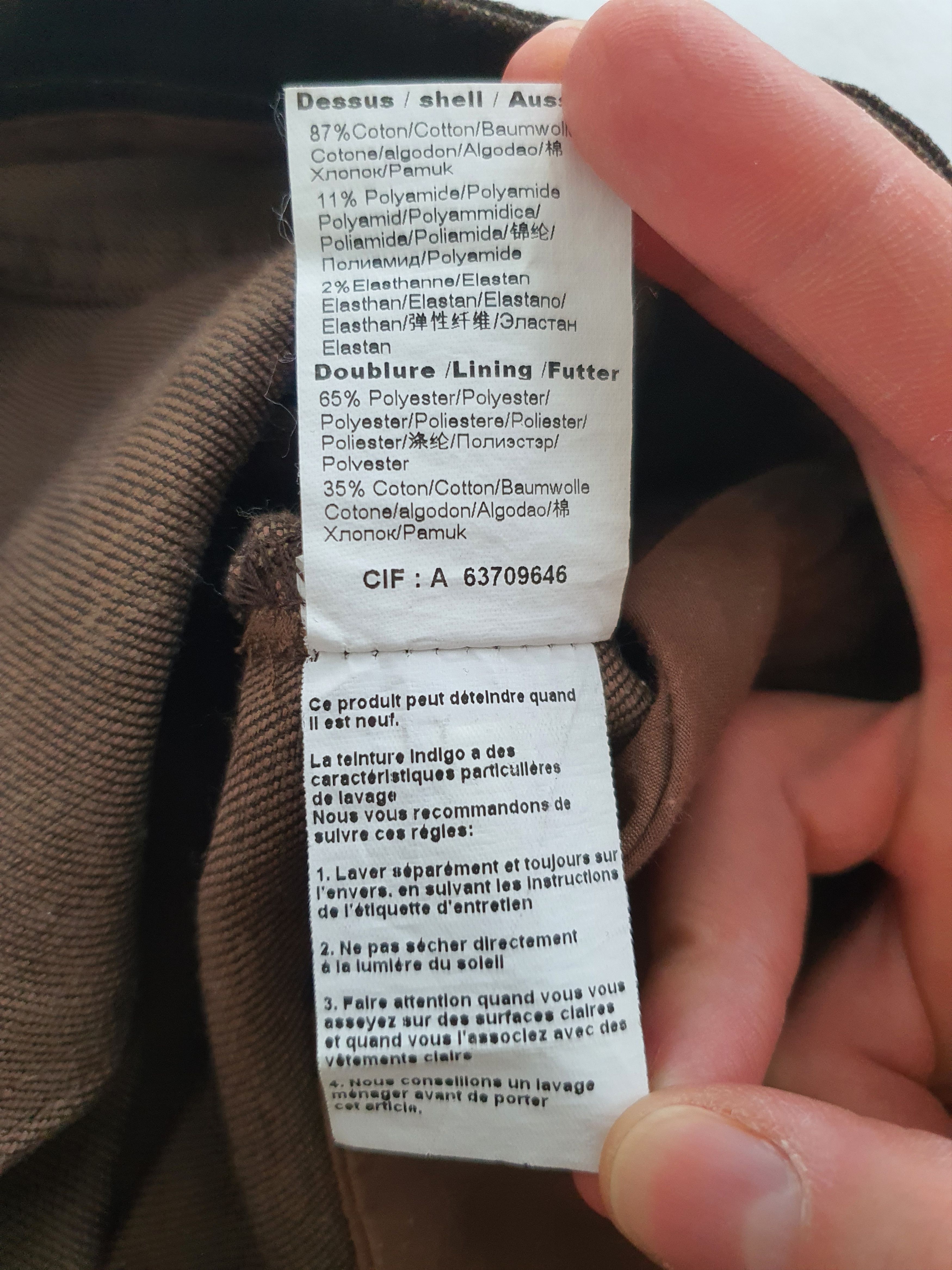 IKKS 0.616 Women's Denim Jeans - Regular Fit - Brown Size 28" / US 6 / IT 42 - 8 Thumbnail