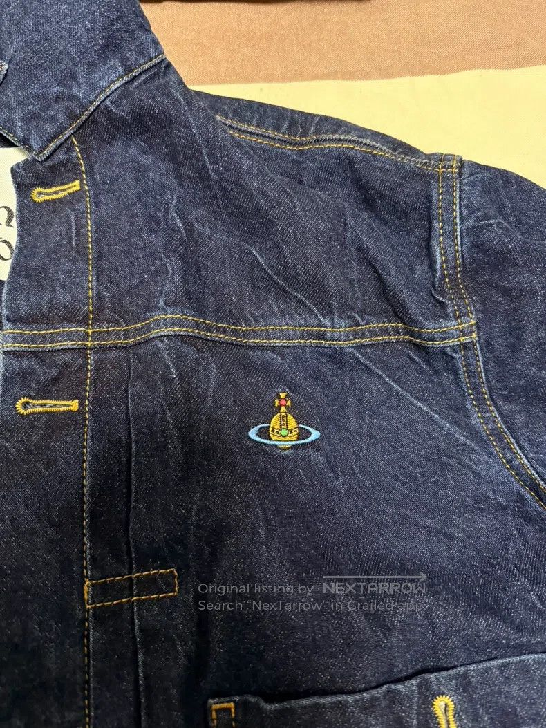 Vivienne Westwood Vivienne Westwood Distressed Short Denim Jacket Size M / US 6-8 / IT 42-44 - 3 Thumbnail