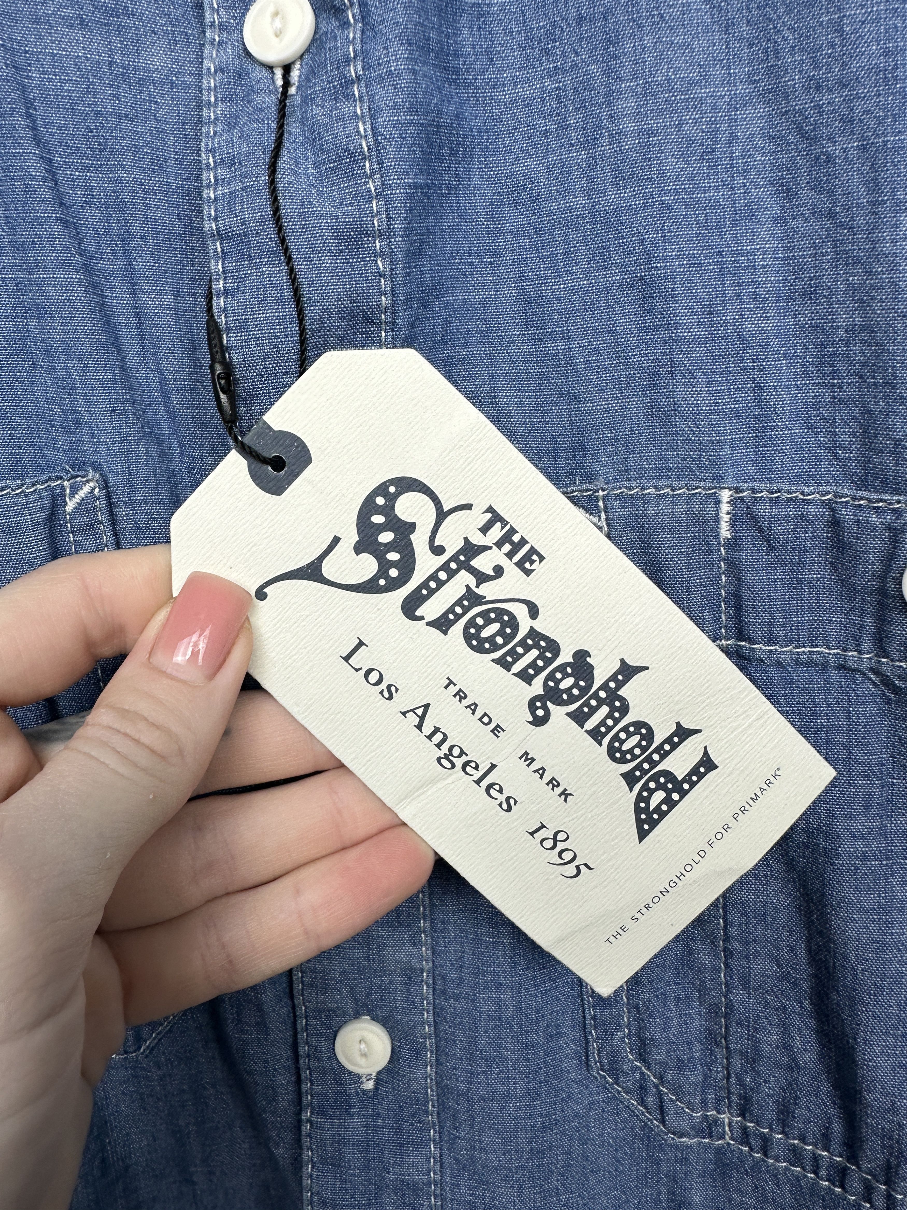 The Stronghold NEW!! The Stronghold Mens Short Sleeve Shirt Size US L / EU 52-54 / 3 - 3 Thumbnail