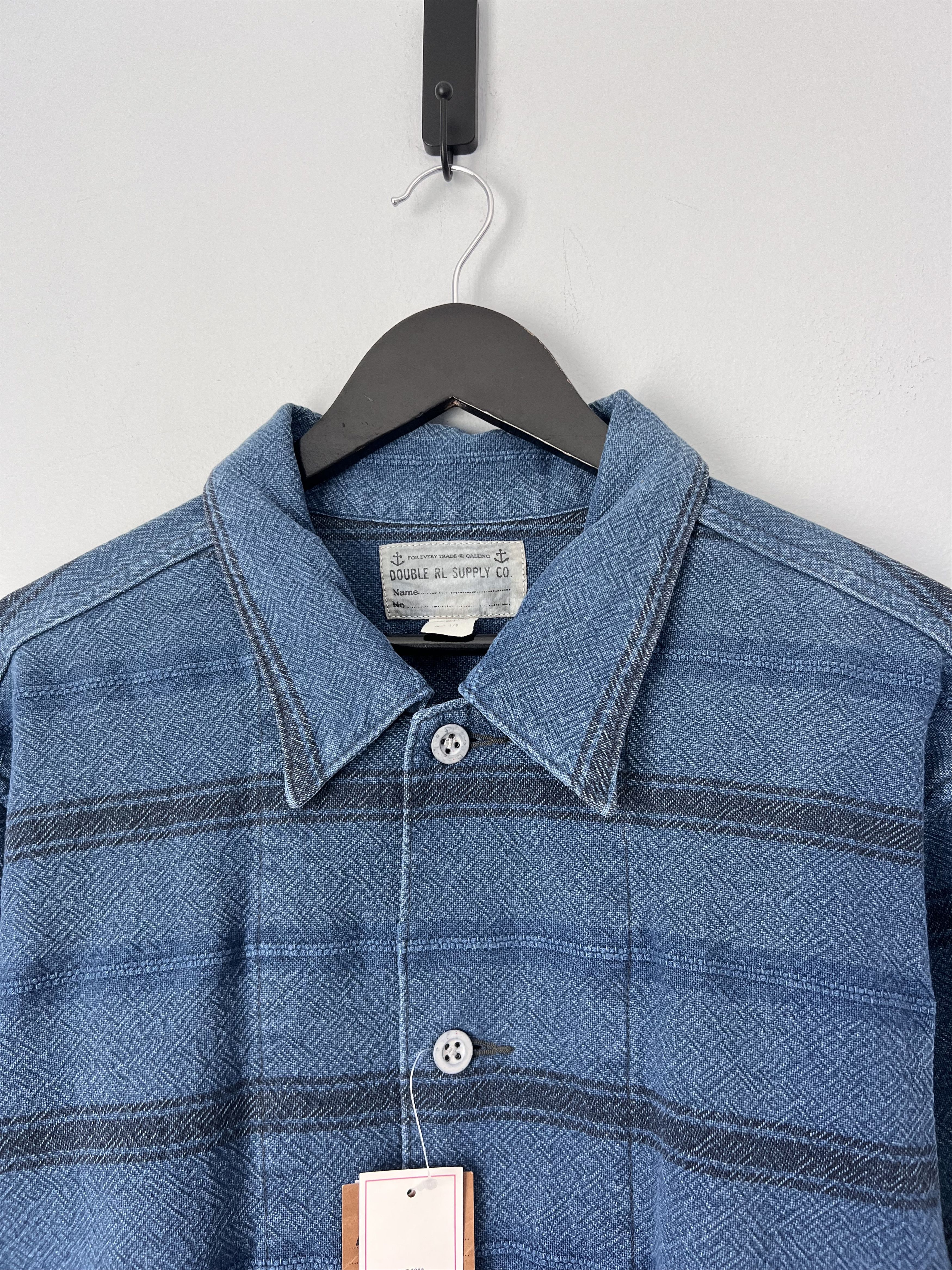 RRL Ralph Lauren RRL Ralph Lauren Cooper Work Jacket in Indigo Size US L / EU 52-54 / 3 - 2 Thumbnail
