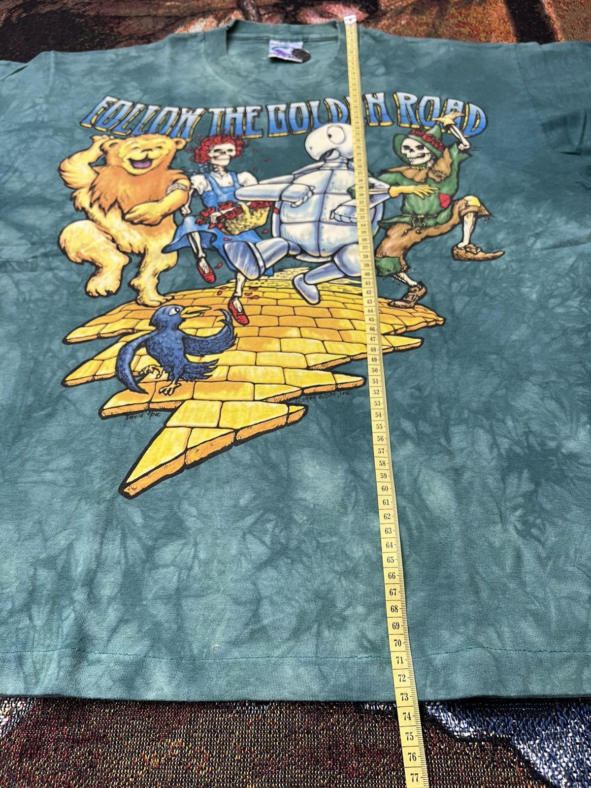 Band Tees Rare '94 Vintage Wizard of Oz Grateful Dead Tee Size US XL / EU 56 / 4 - 7 Thumbnail