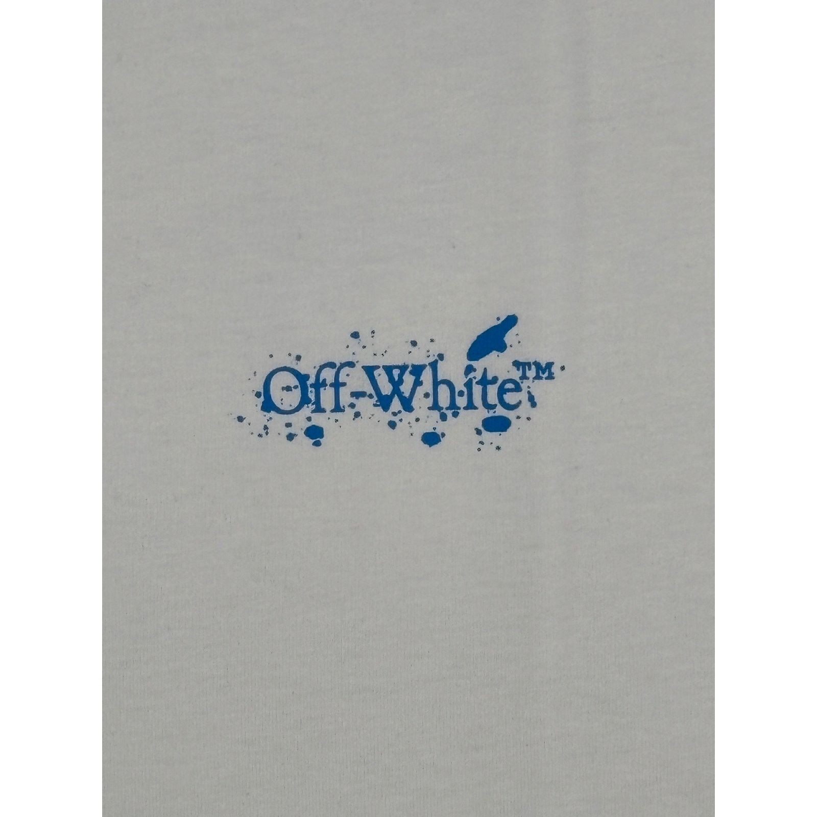 Off-White OFF-WHITE "Paint Splatter Arrows" White Skate T-Shirt XL Size US XL / EU 56 / 4 - 6 Thumbnail