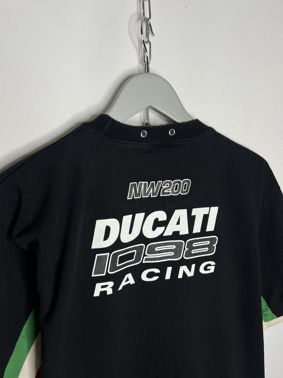 Ducati Vintage Ducati Racing NW200 Tee T-Shirt Motorcycle Size US XL / EU 56 / 4 - 10 Thumbnail