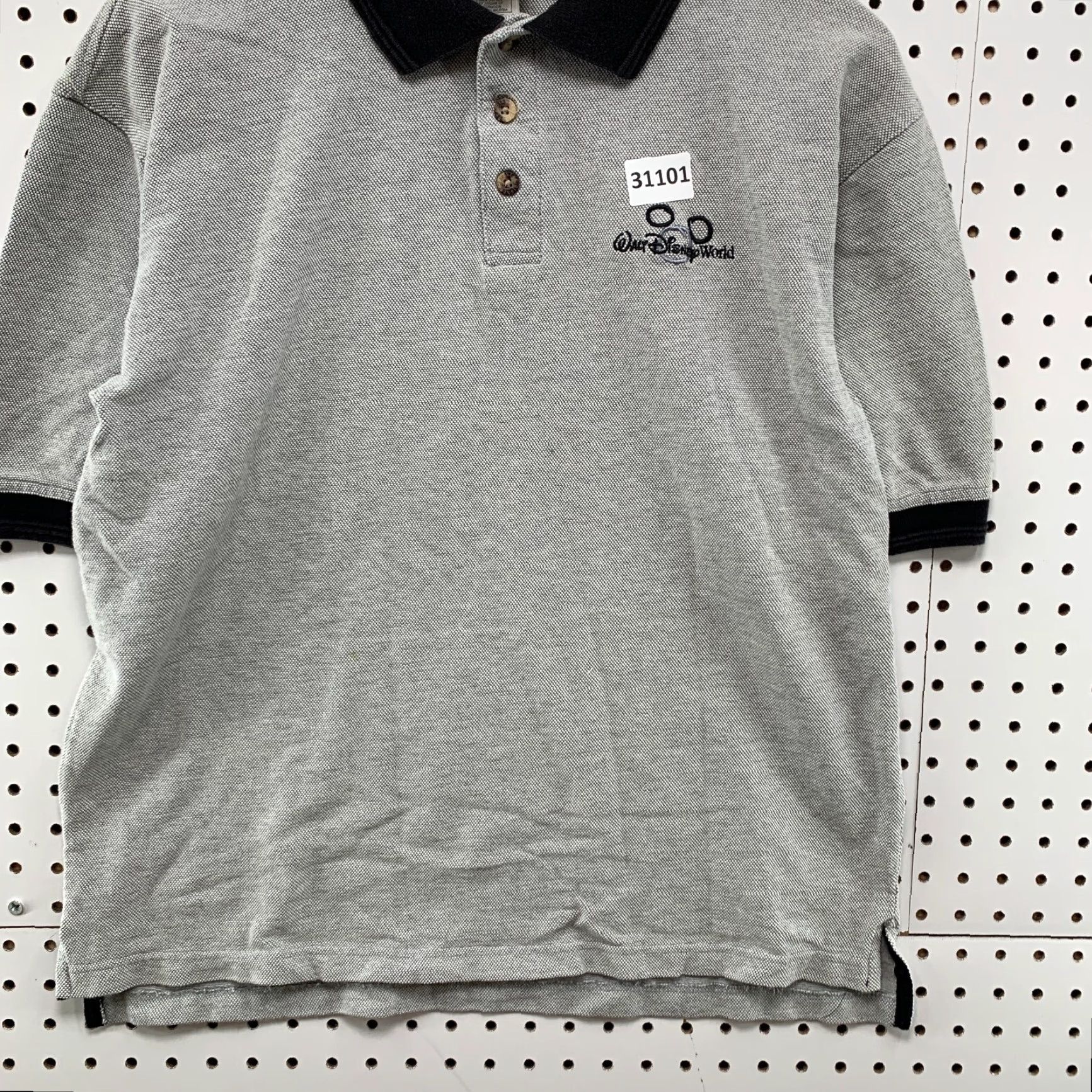Disney VINTAGE Walt Disney World Polo Shirt Mens Medium Gray Embroidered Polo Shirt Mens Gray Disney World Polo 20.5x25.5 Embroidered Mens Medium Gray Size US M / EU 48-50 / 2 - 5 Thumbnail