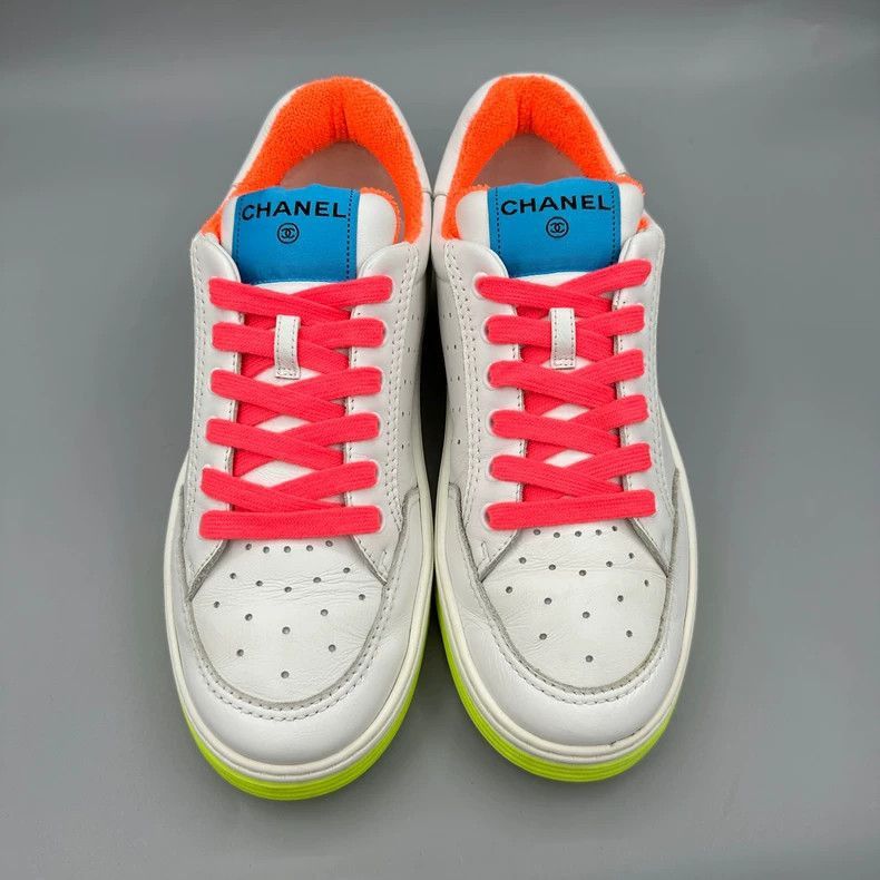 Chanel Chanel Colorful Sport Sneakers with Logo -2505 Size US 6.5 / IT 36.5 - 4 Thumbnail
